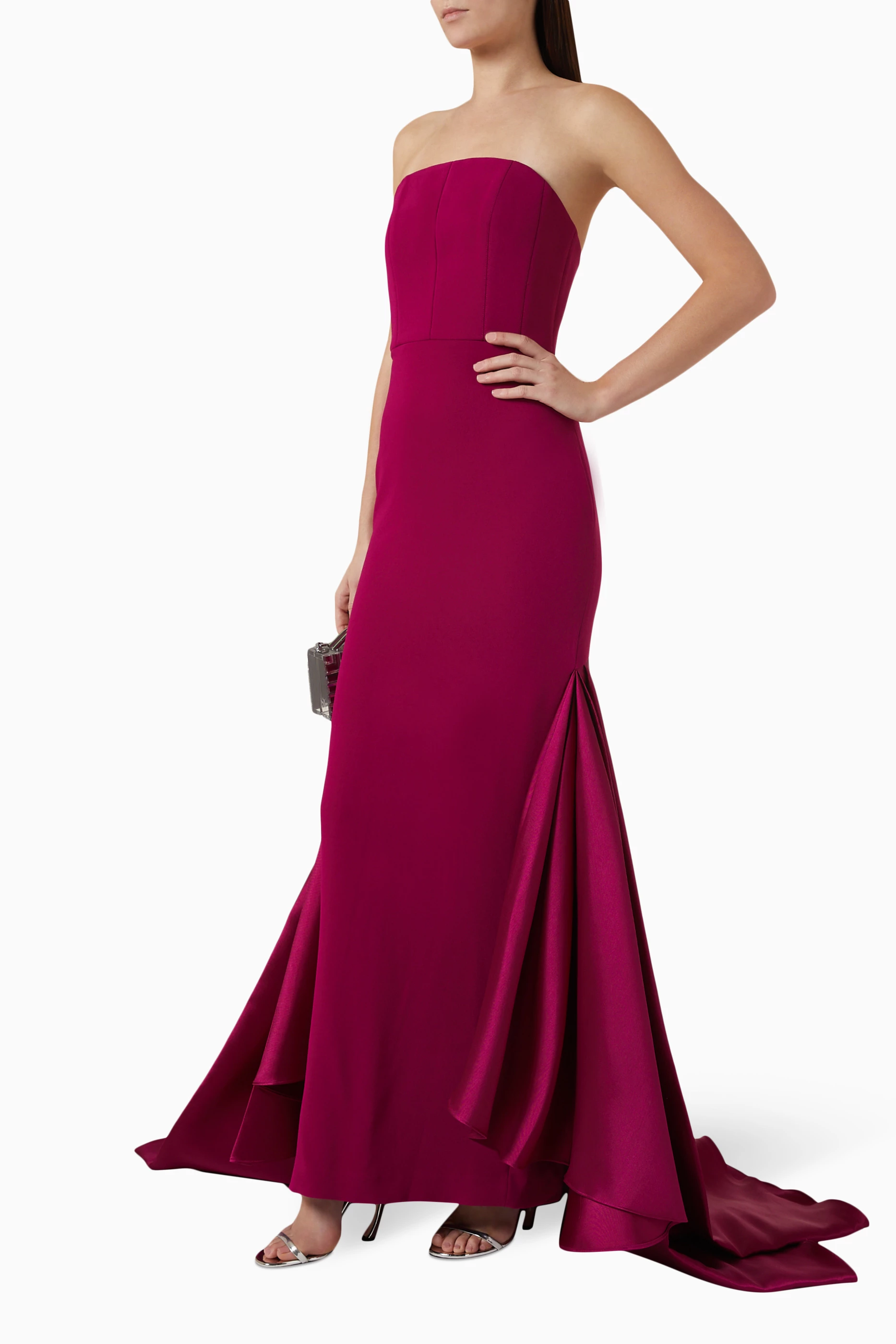ワンピース SOLACE LONDON Woman Dress Lilac OS30038A LILAC The Lyana Maxi Dress in Lilac – Solace London