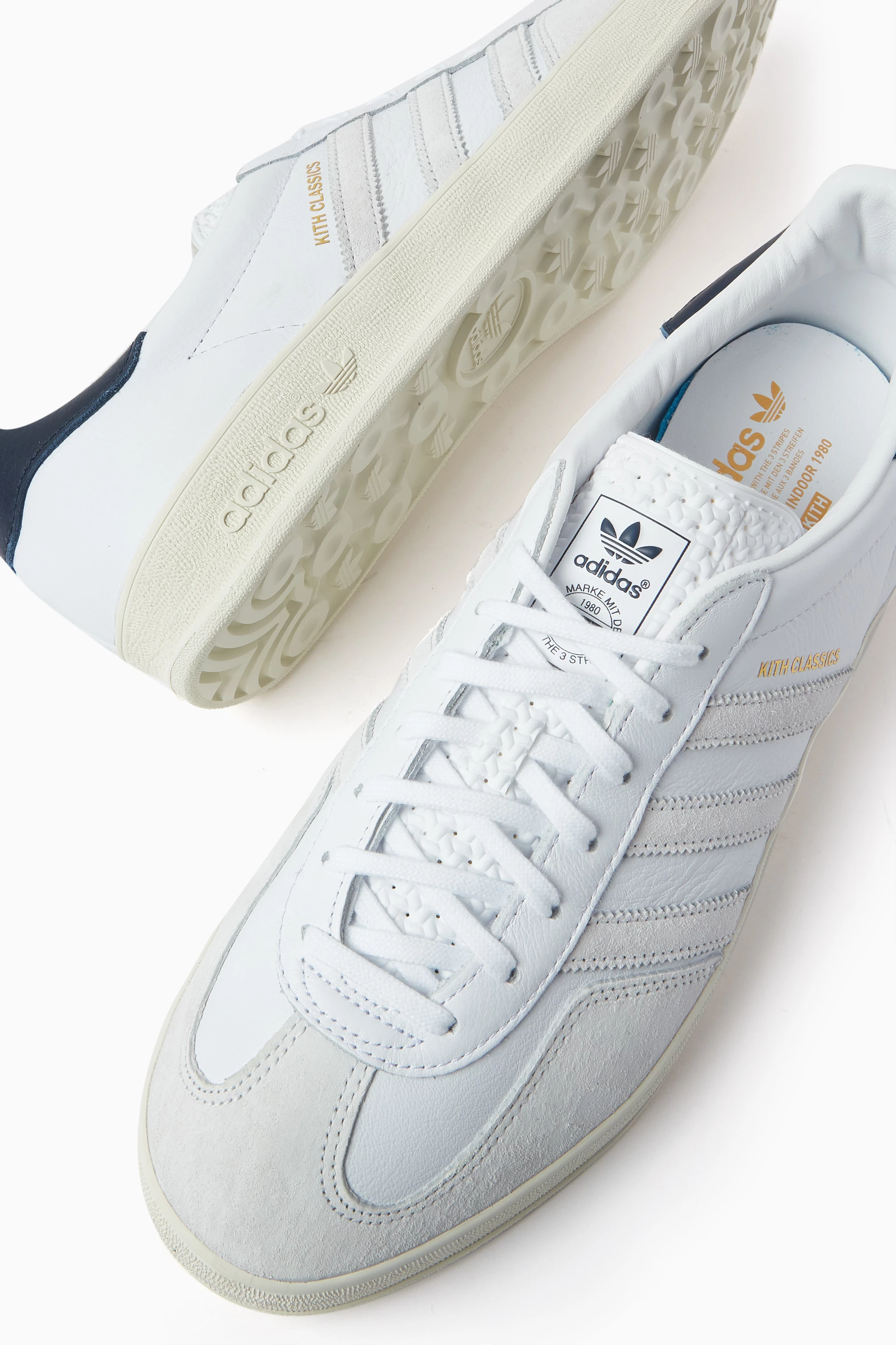 Buy Kith Blue x Adidas Gazelle Indoor Sneakers in Leather for Men Online |  Ounass Kuwait