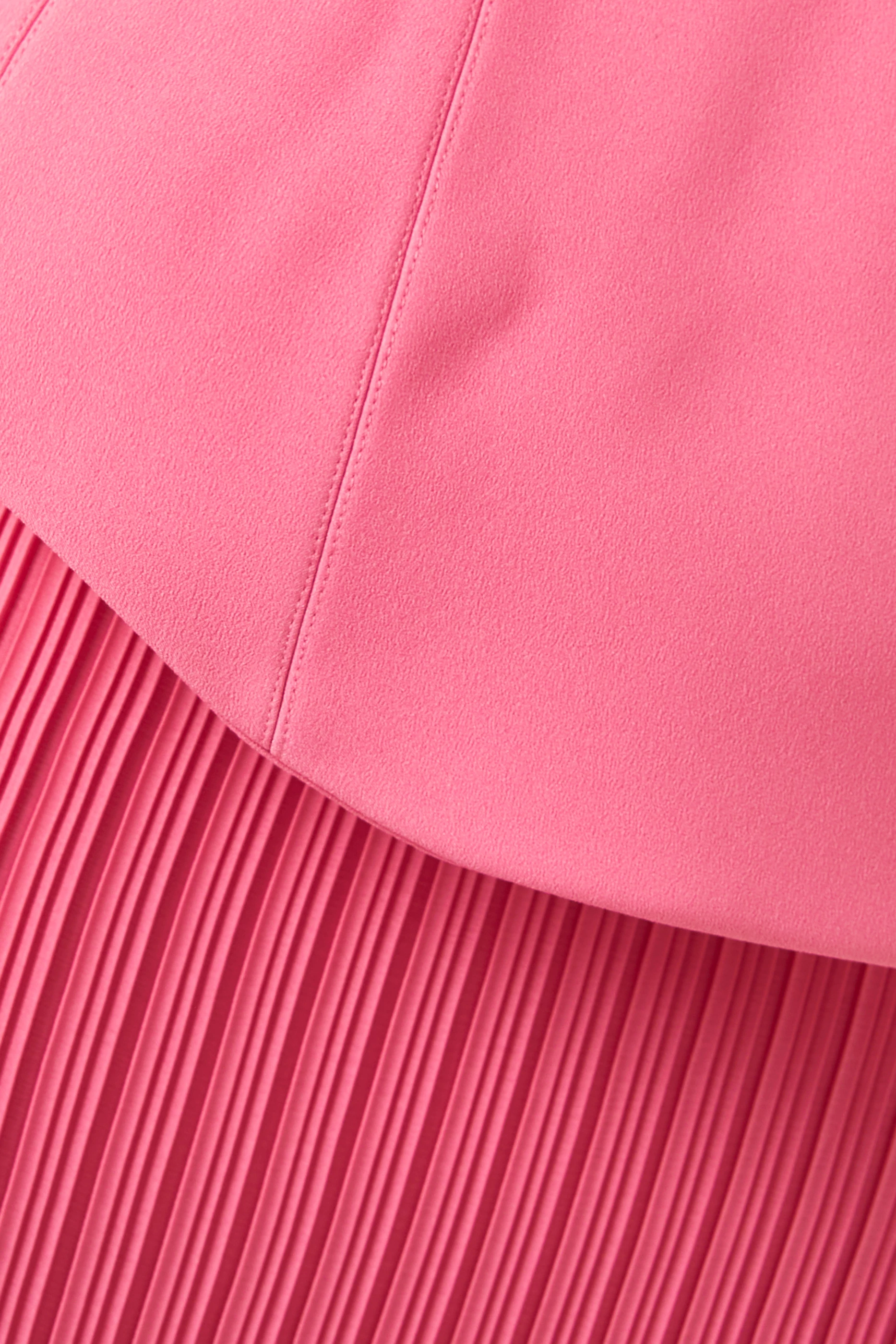 Buy Solace London Pink Arella Strapless Maxi Dress for Women