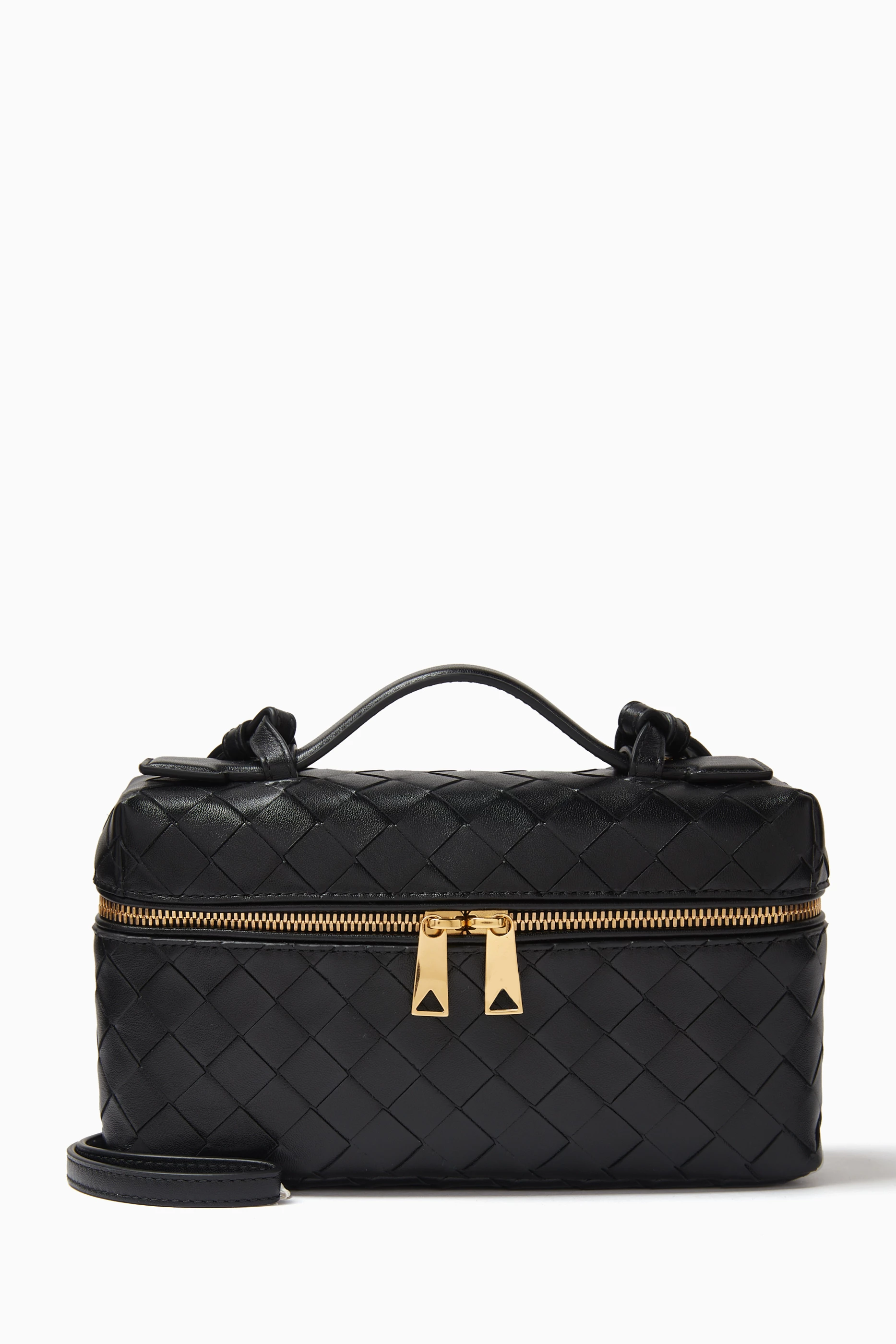 Vintage bottega vanity pouch intrecciato on sale