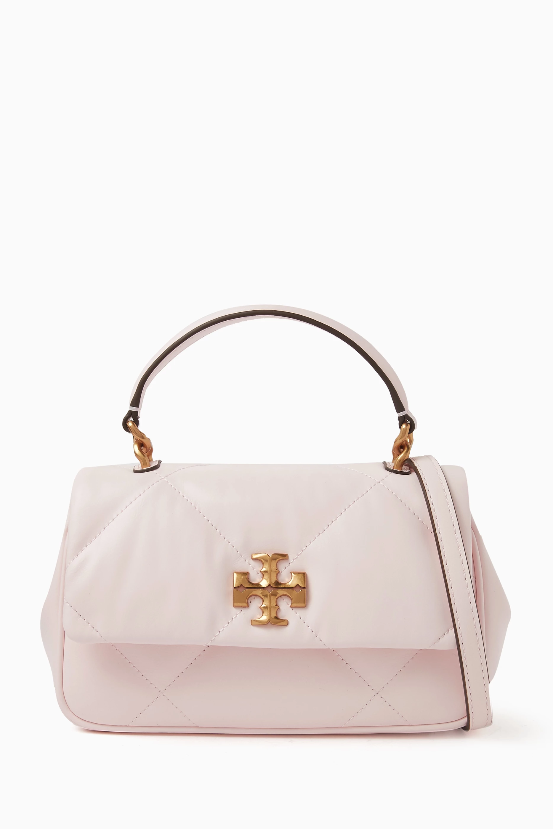 Buy Tory Burch Pink Kira Diamond Top-handle Bag in Nappa