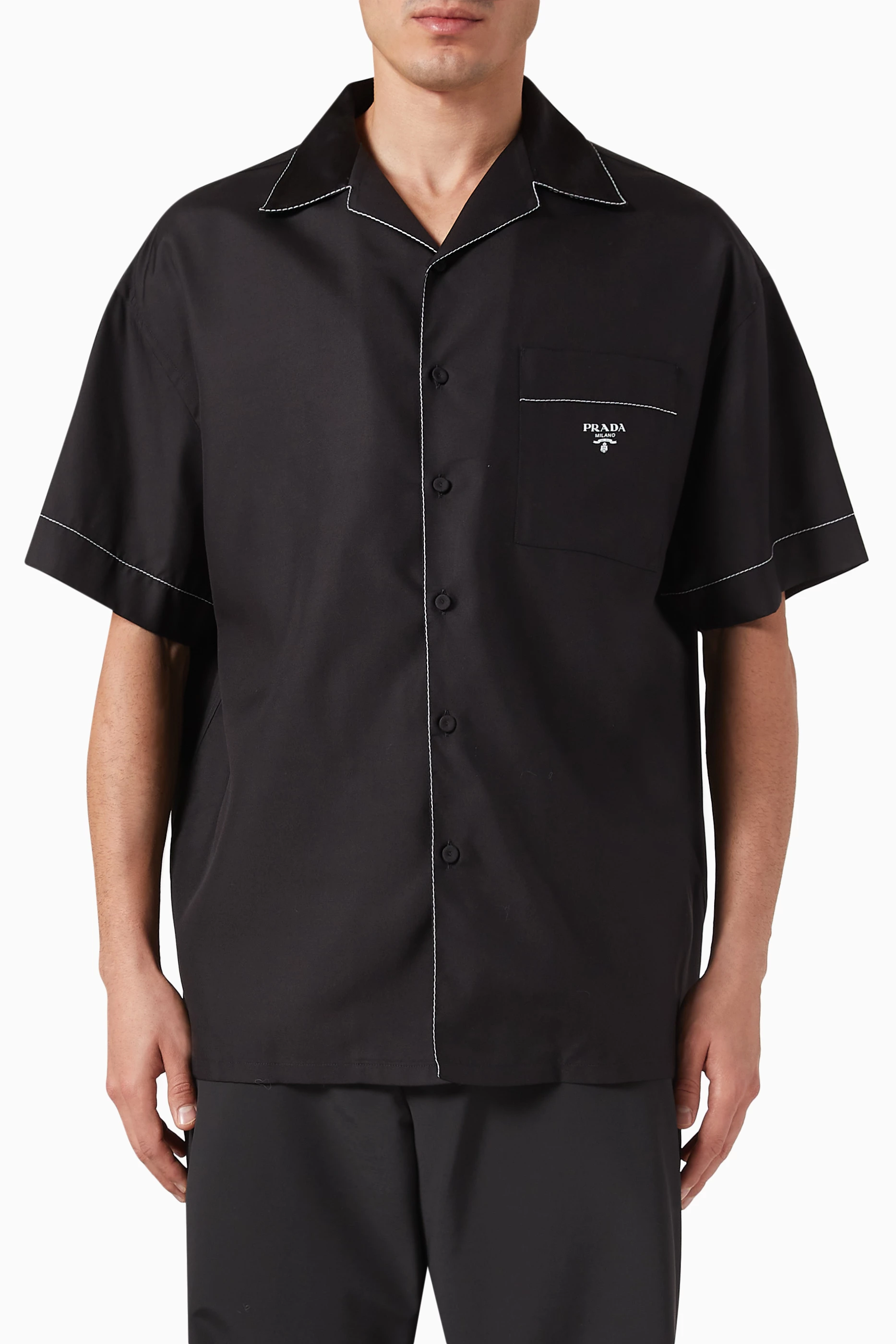 Prada short sleeve shirt clearance