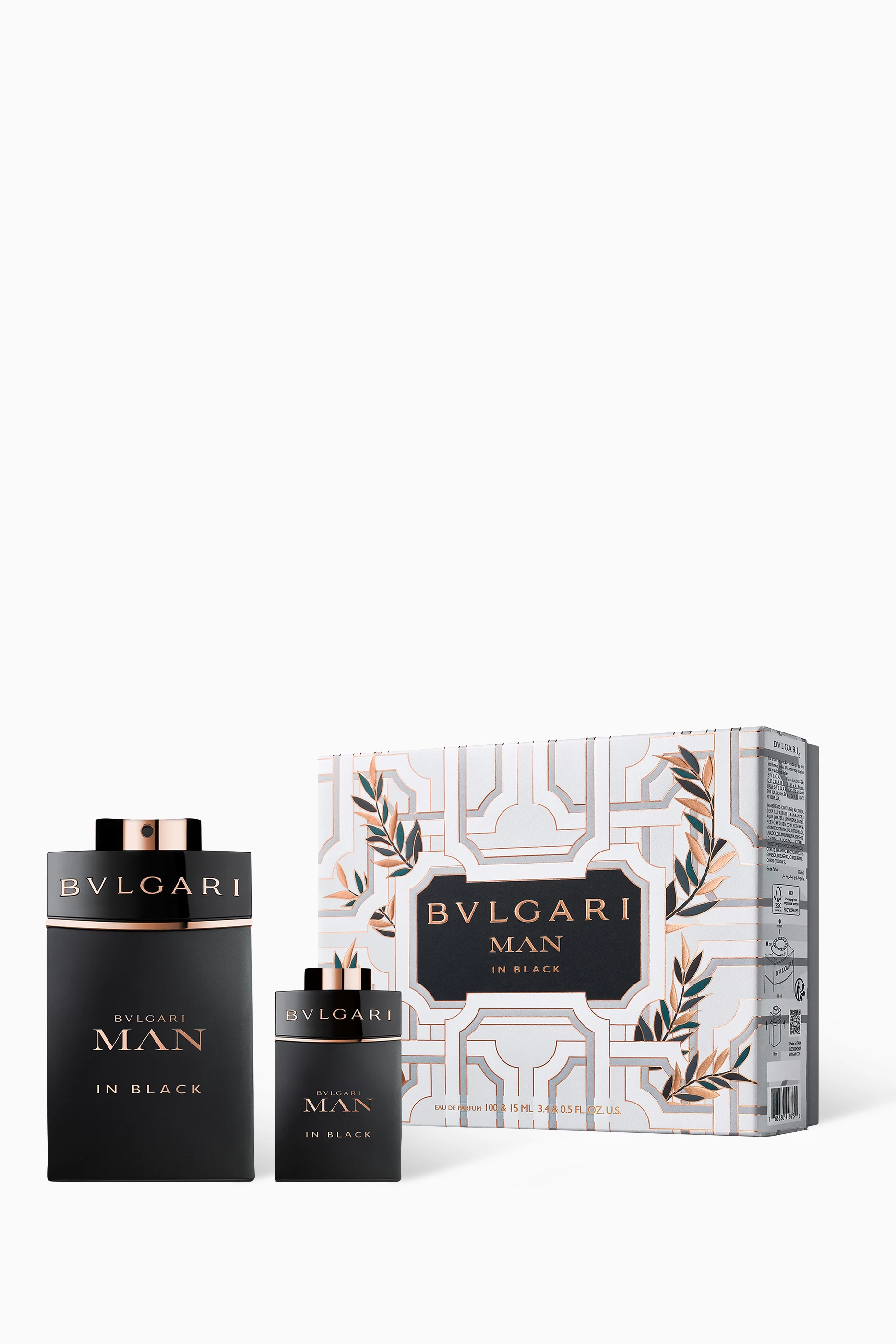 Buy BVLGARI Perfume Man in Black Eau de Parfum Gift Set for Men