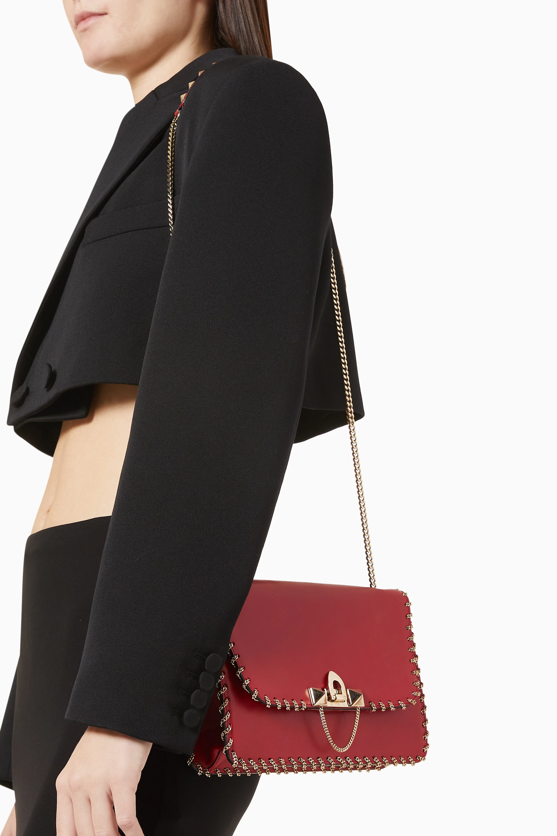 Shoulder Bag Valentino Demilune Bag Valentino Rockstud Spike