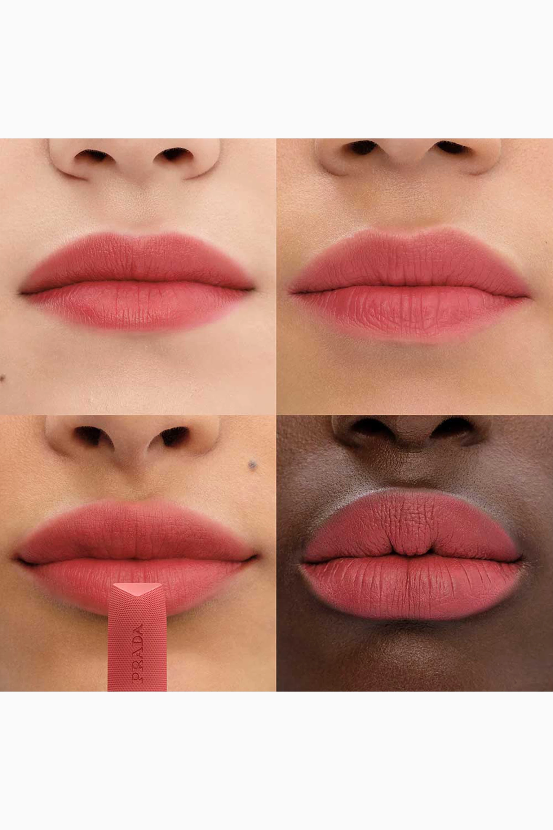 Buy Prada Beauty P155 Blush Monochrome Soft Matte Lipstick, 3.9g