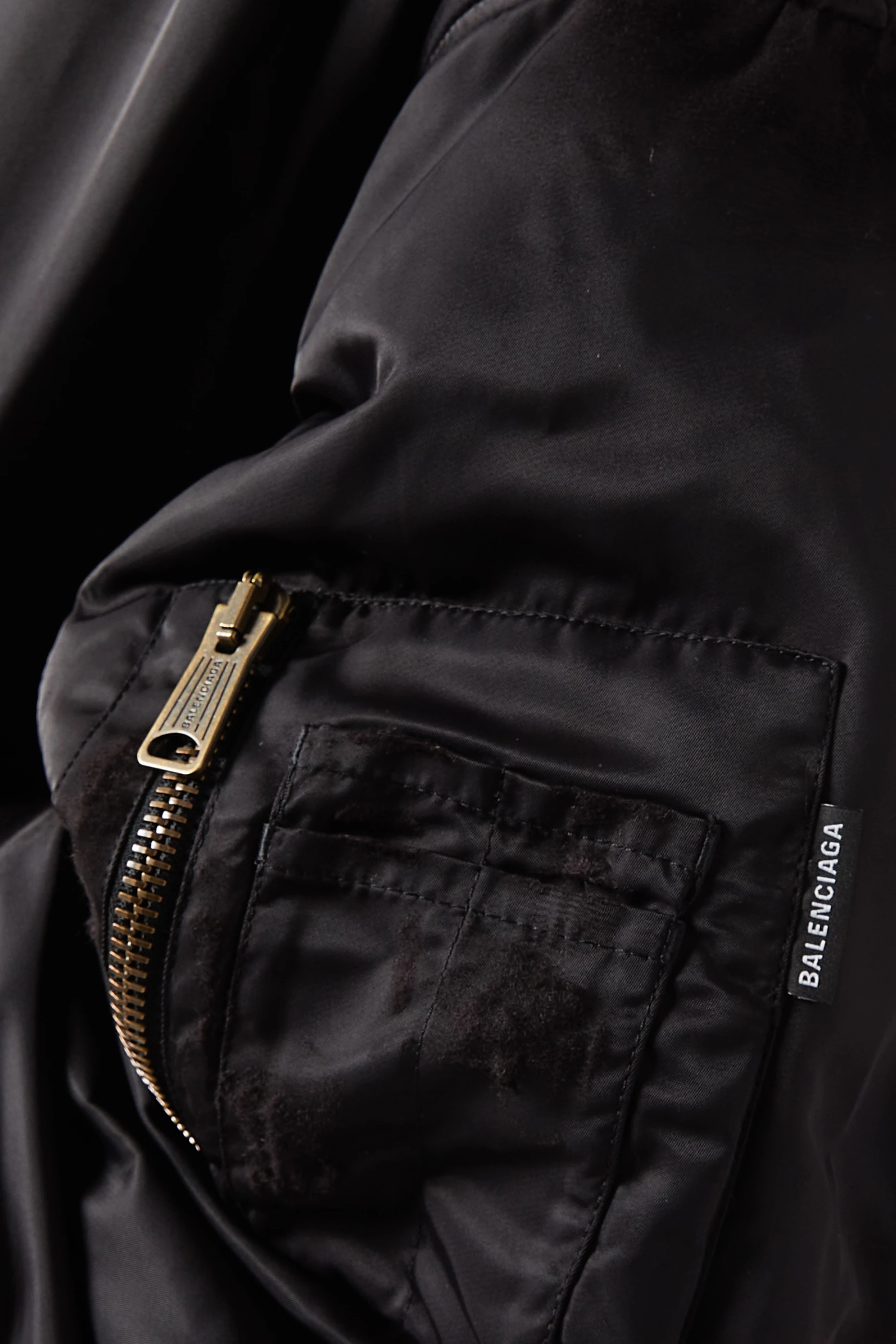 Balenciaga jacket mens gold outlet