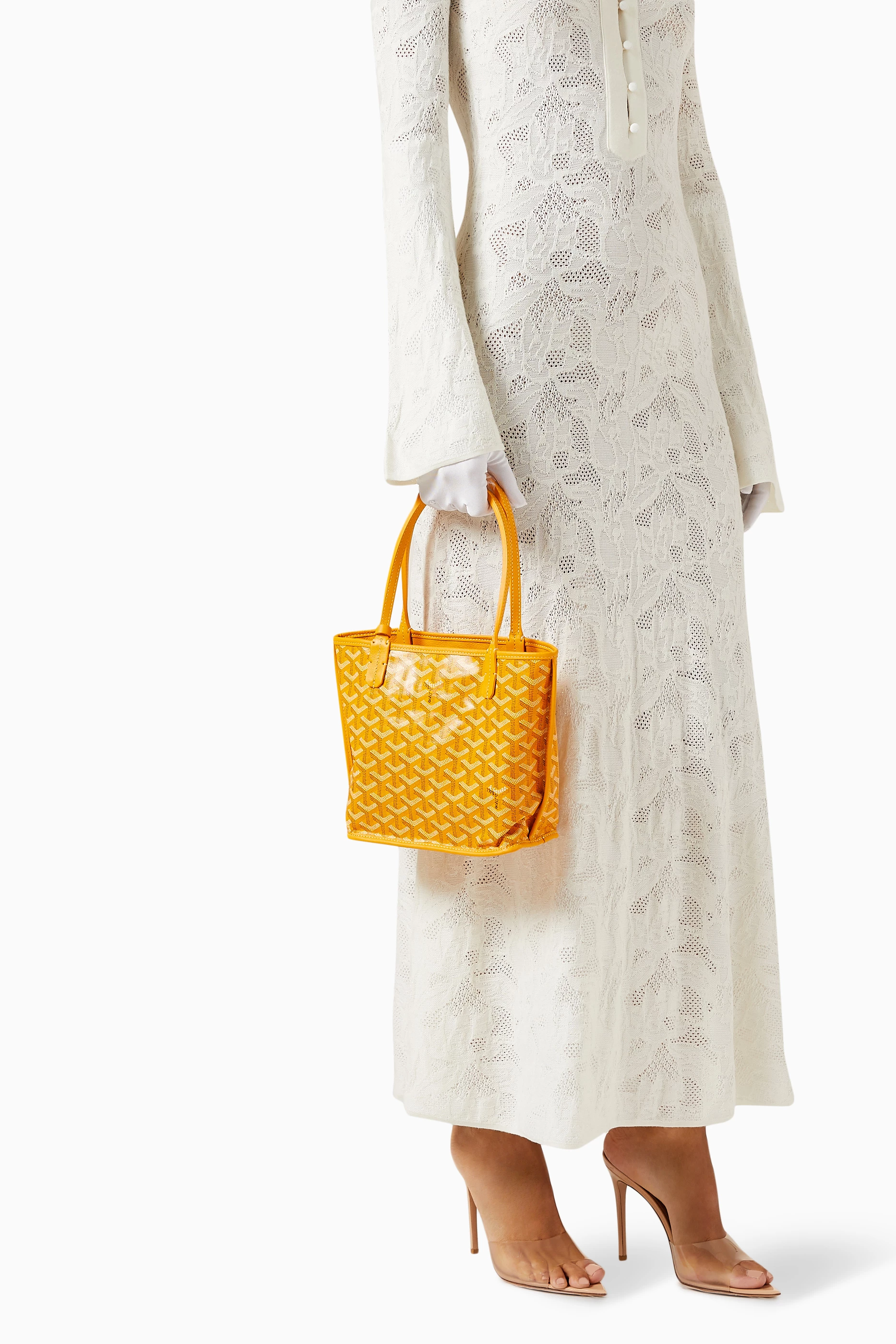 Goyard yellow tote outlet
