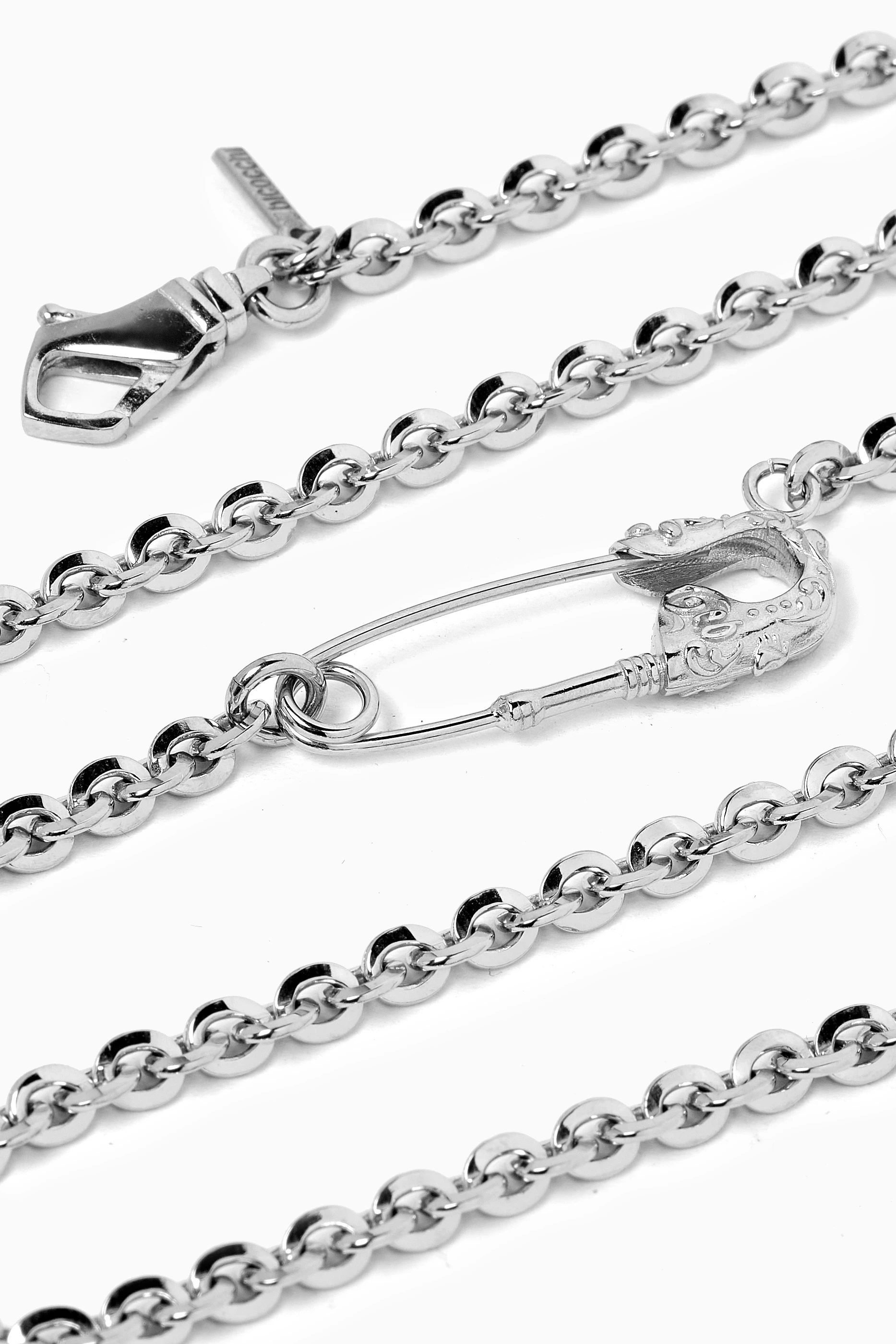 【Emanuele Bicocchi】アラベスクピンネックレス シルバー arabesque pin necklace | EMANUELE BICOCCHI