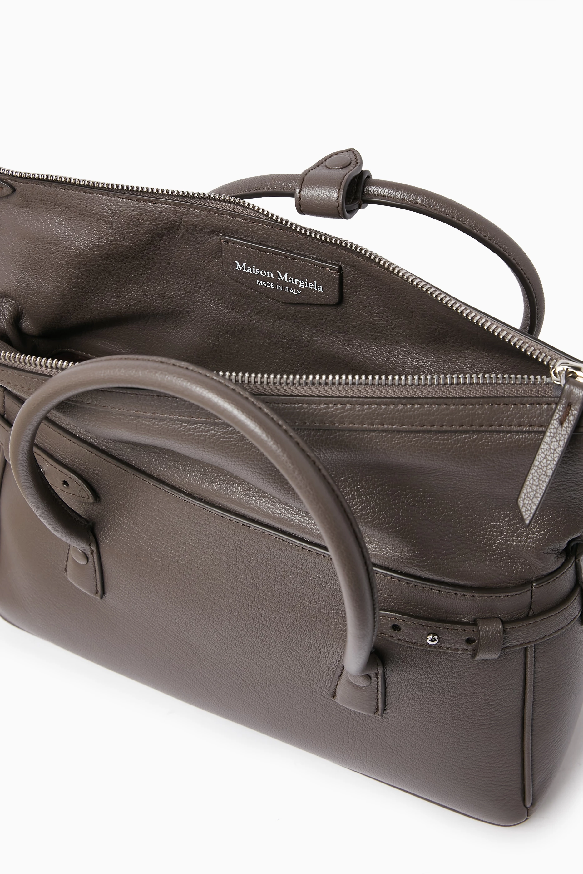 Buy Maison Margiela Black 5AC East West Handbag for UNISEX