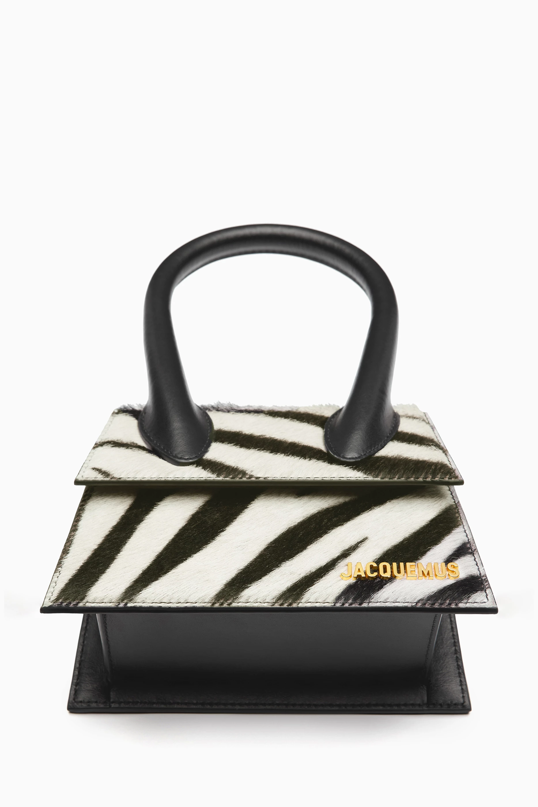 【JACQUEMUS】 Jacquemus // Black Leather Le Bambino Long Shoulder Bag