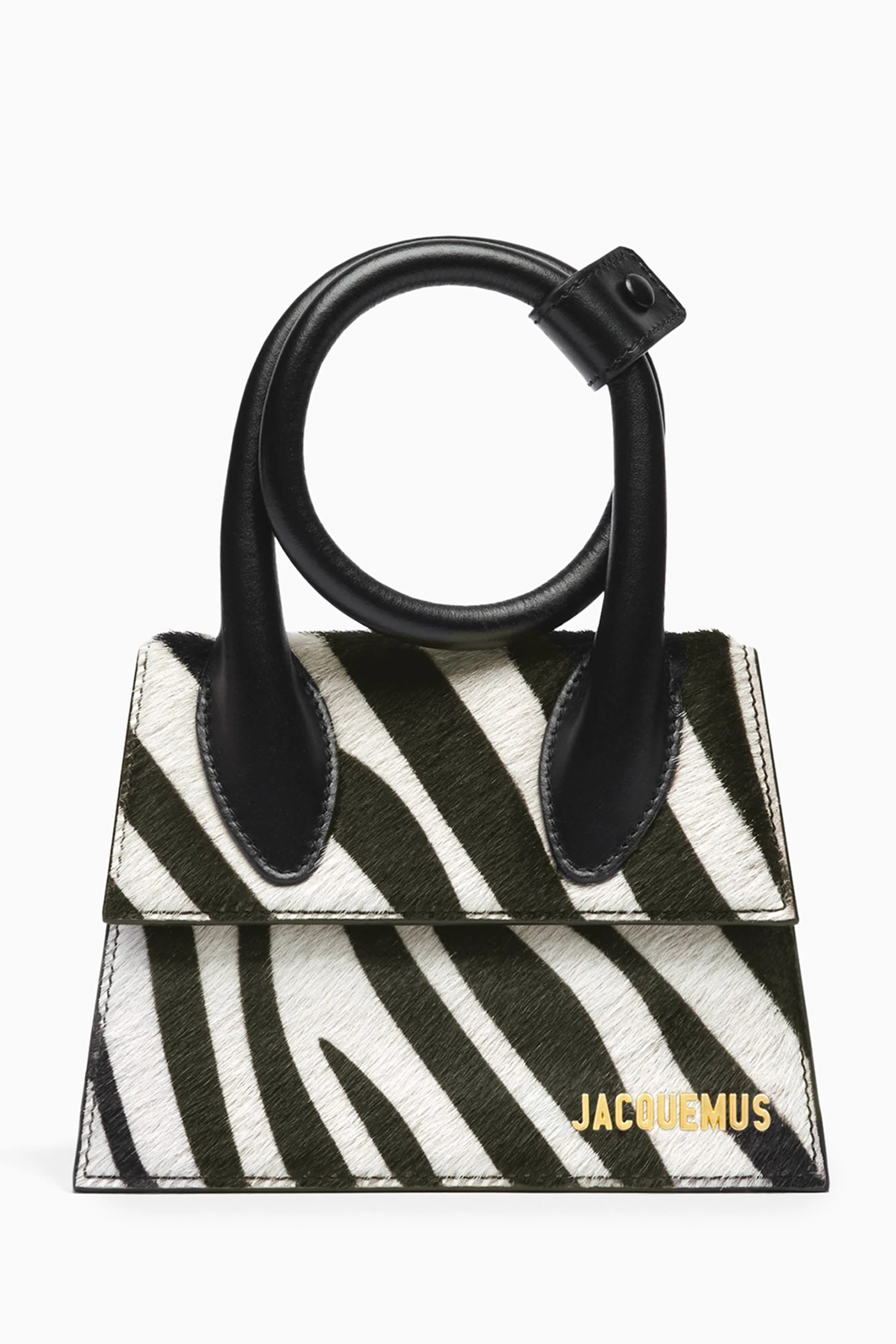 小物 JACQUEMUS Jacquemus-Black-Leather-Le-