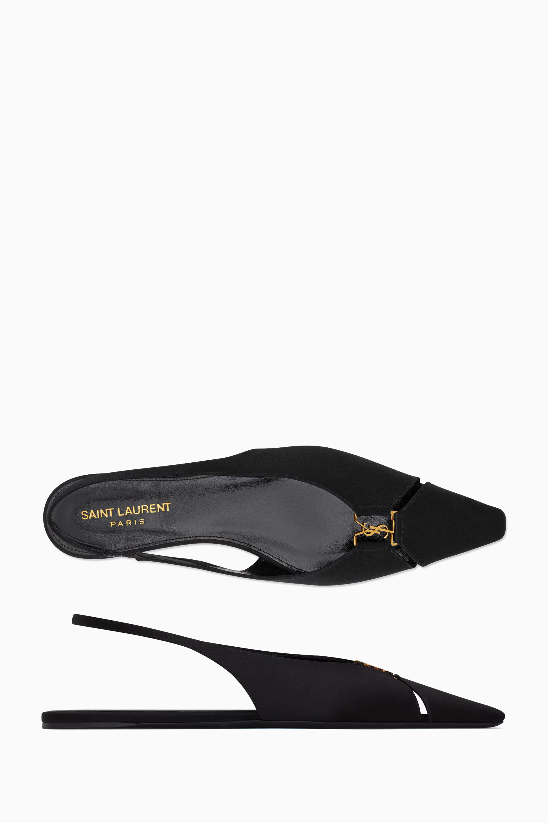 シューズ・サンダルその他 Saint Laurent Saint Laurent Babylone 80 Pumps SAINT LAURENT Babylone embellished knotted leather sandals