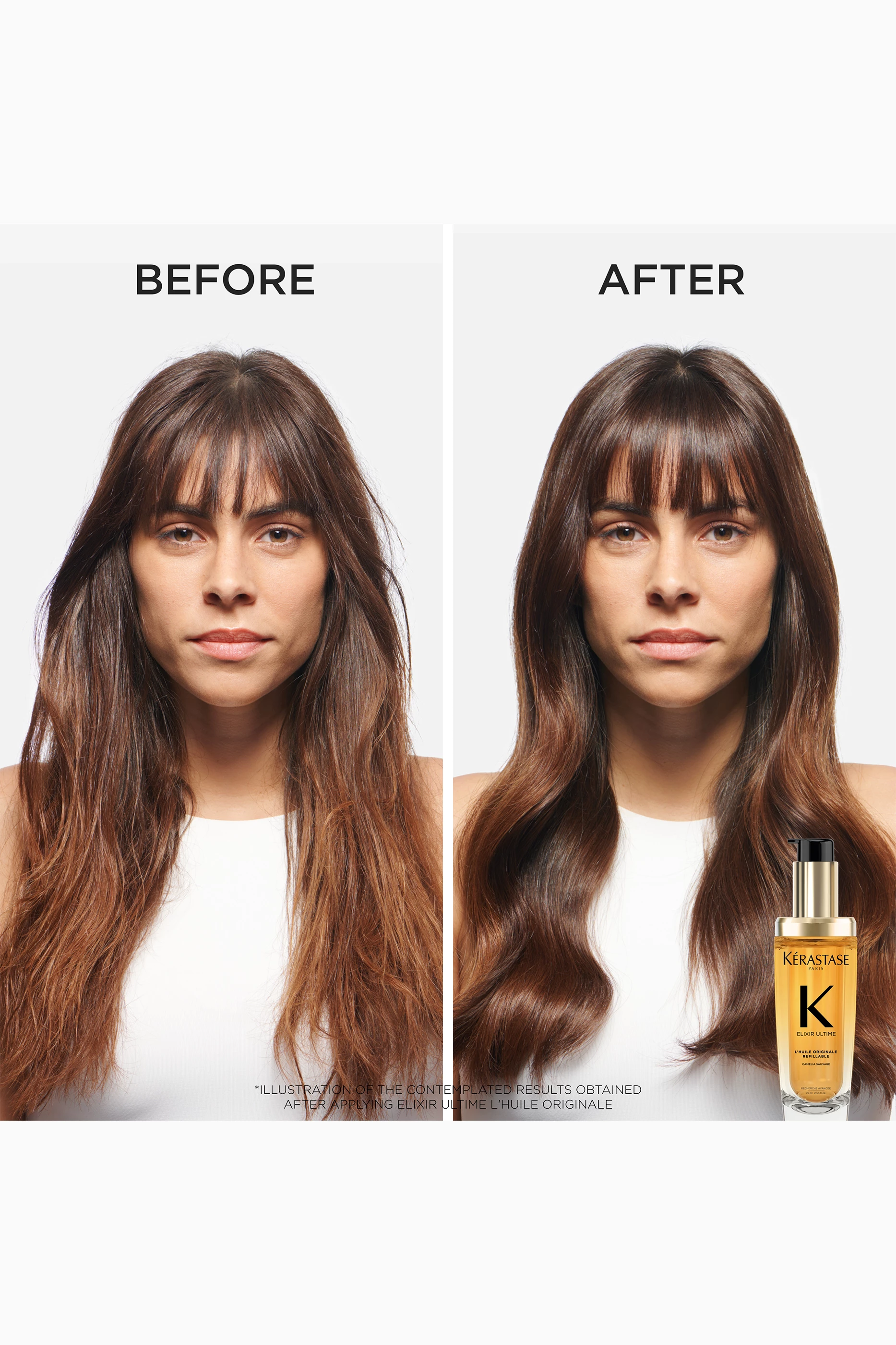 Buy Kérastase Elixir Ultime L'Huile Originale Refillable Hair Oil, 75ml for Women Online | Ounass Kuwait