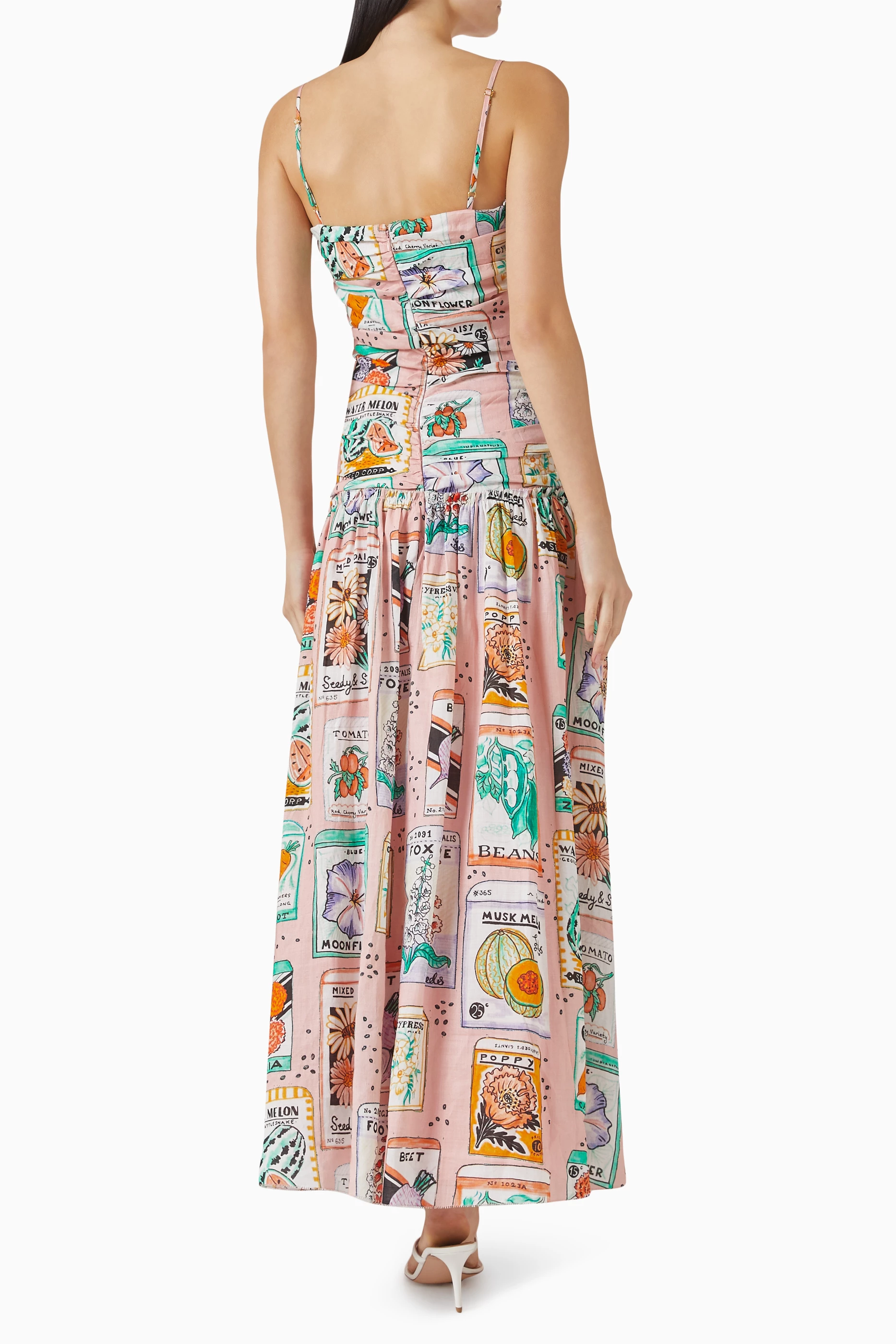 chinese dress ladies Coco Dropped Waist Maxi Dress / Black | Meshki