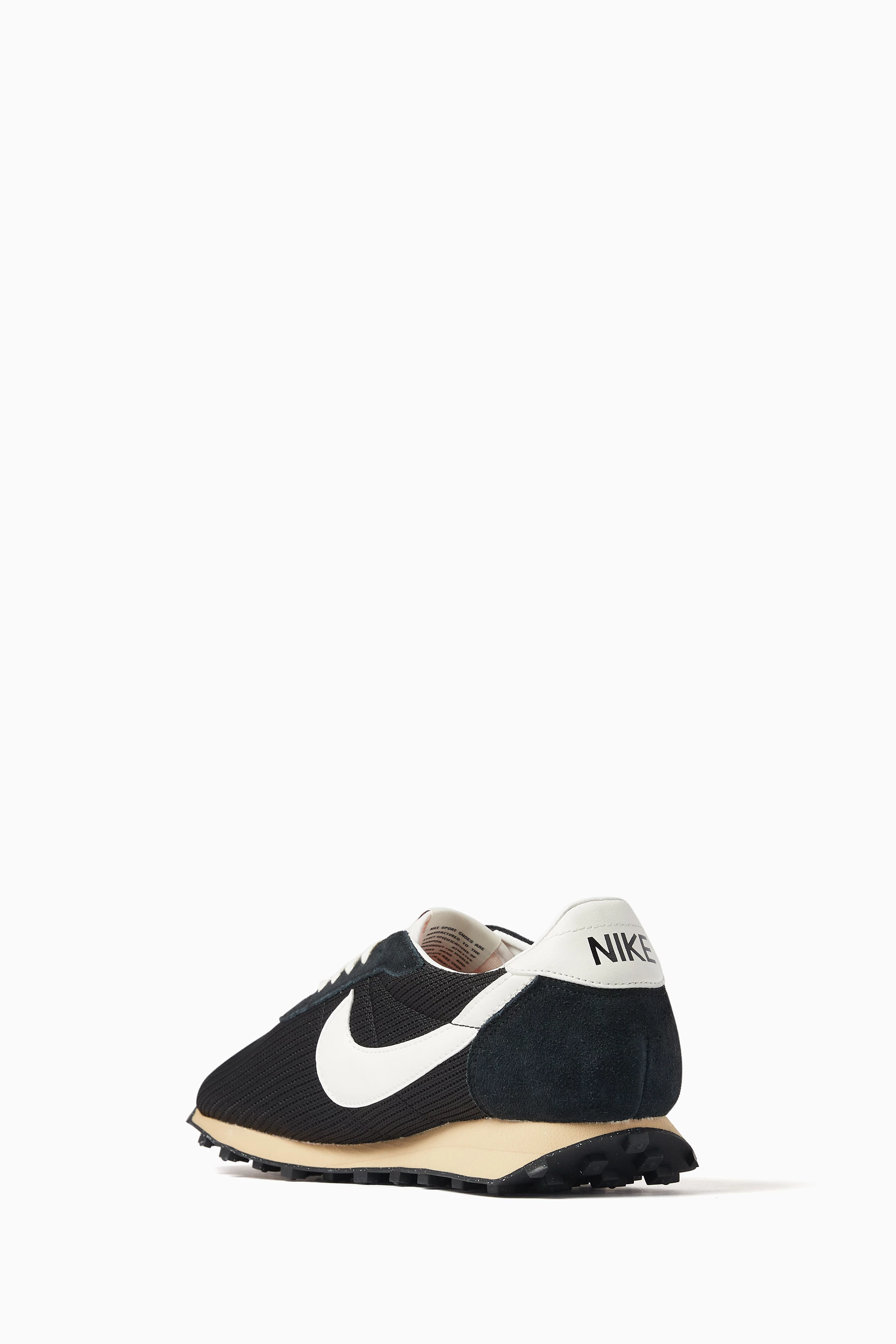 Buy Nike Black Cortez Vintage Sneakers in Suede for Men Online