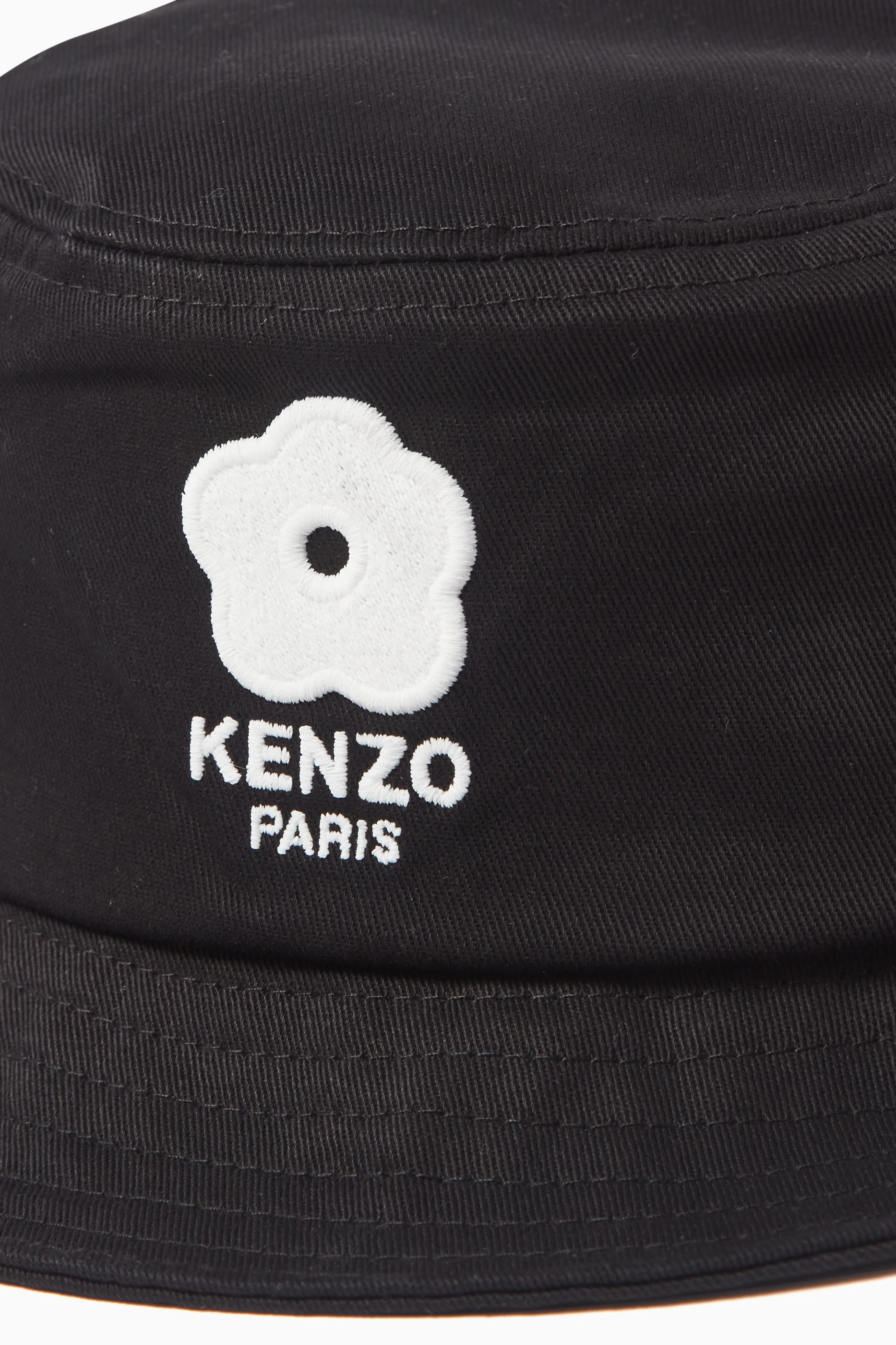 KENZO Bucket Hats Unisex Black -
POIZON Kenzo Logo Bucket Hat Black | ONU main image 2