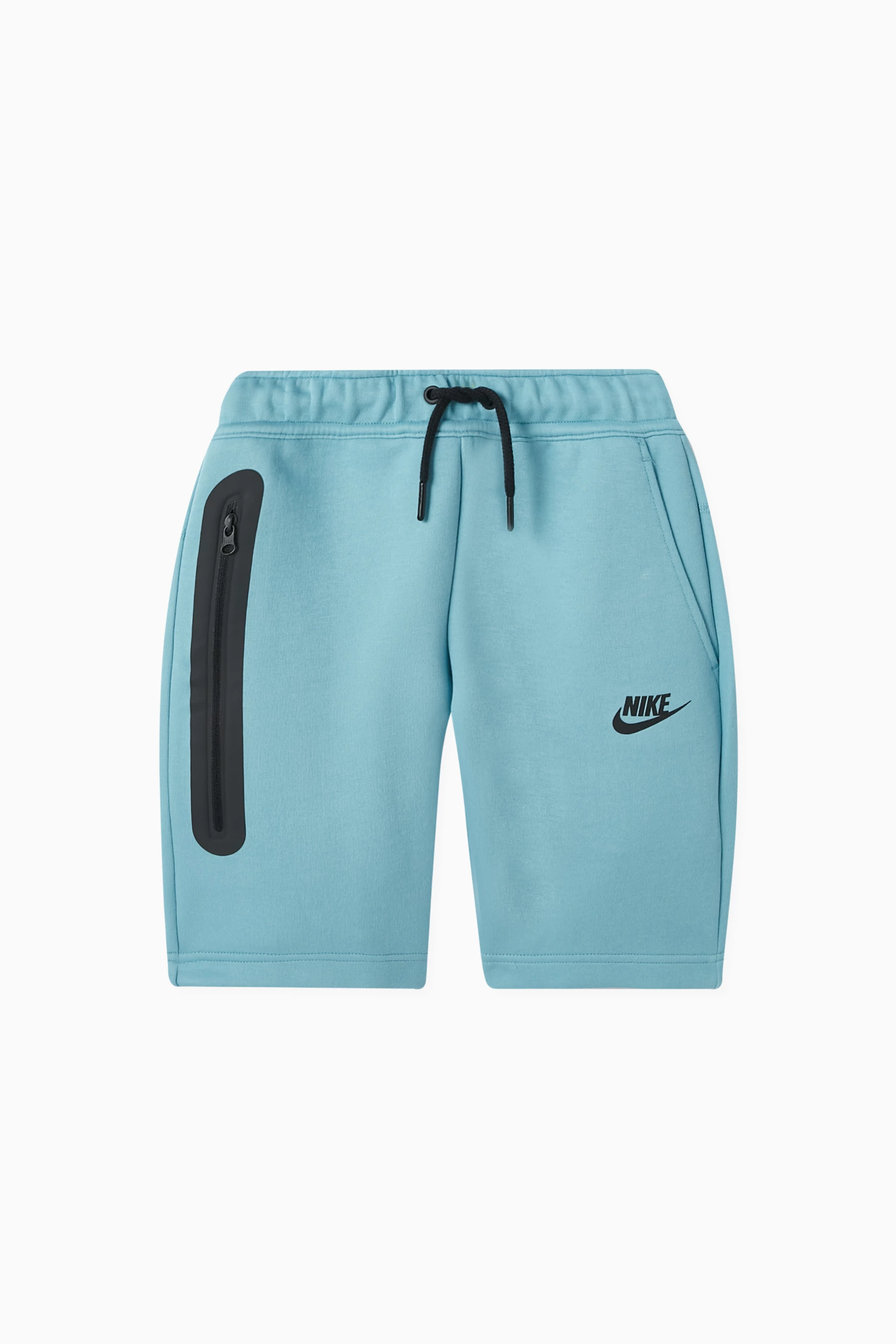 Light blue nike fleece shorts shop