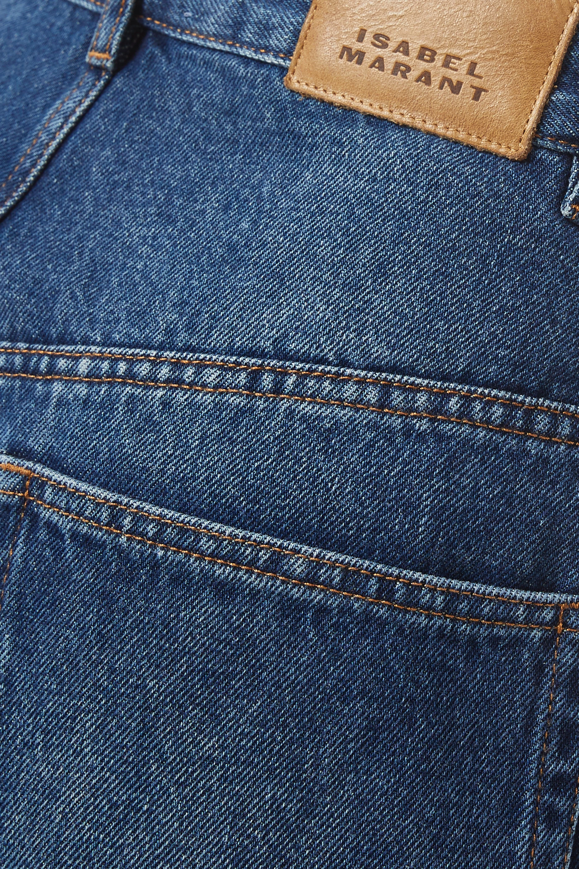 Buy Isabel Marant Etoile Blue Solene Loose-fit Jeans in