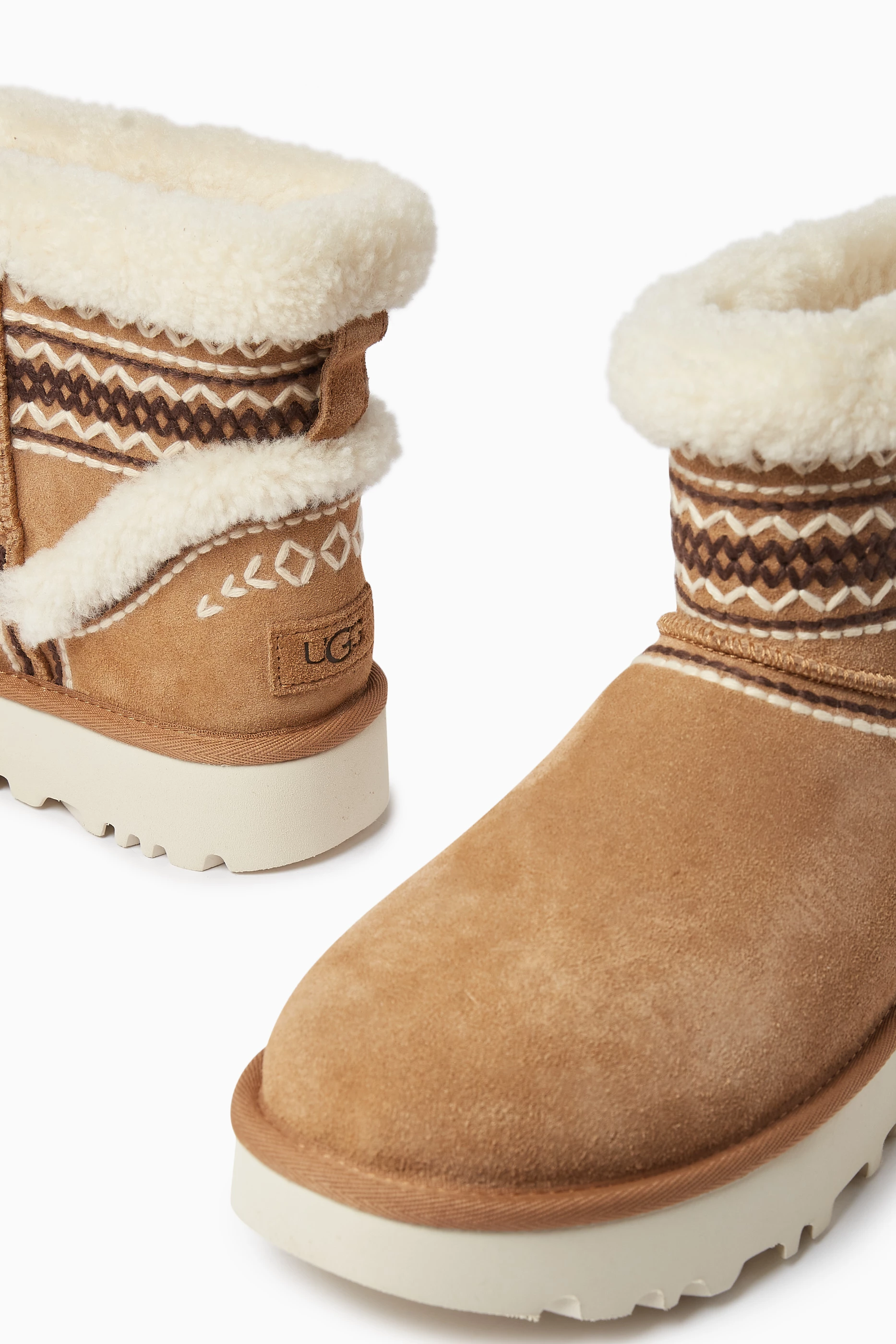 sale!国内即発送☆UGG  Classic Mini Atherson Buy UGG Brown Classic Mini Atherson Boots in Suede for Women