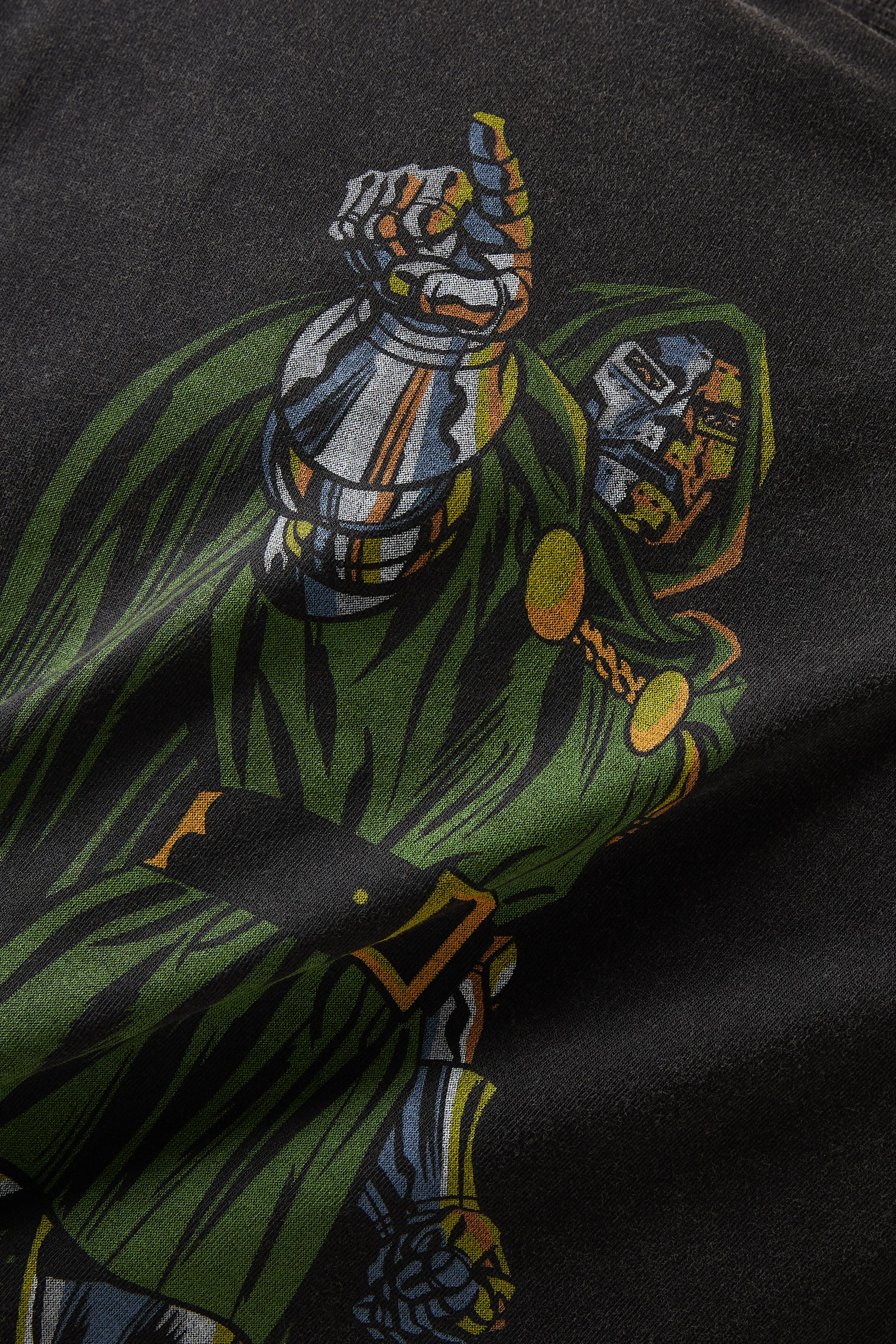 Buy Kith Black x Marvel Dr. Doom Vintage T-shirt in Cotton