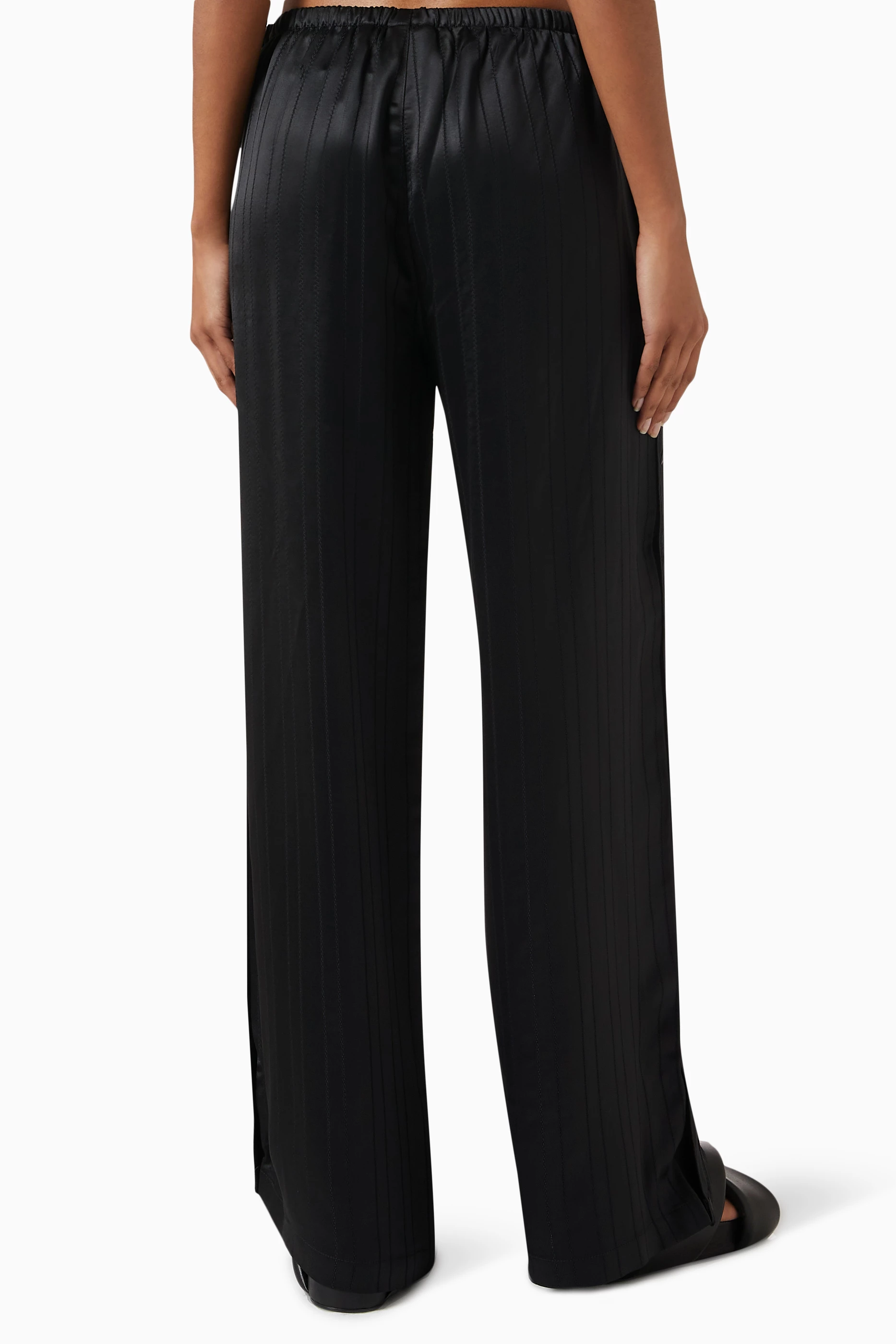★24AW 新作★Kith Women Florin Satin Tearaway Pant Kith Women Florin Tearaway Pant - Whisper
