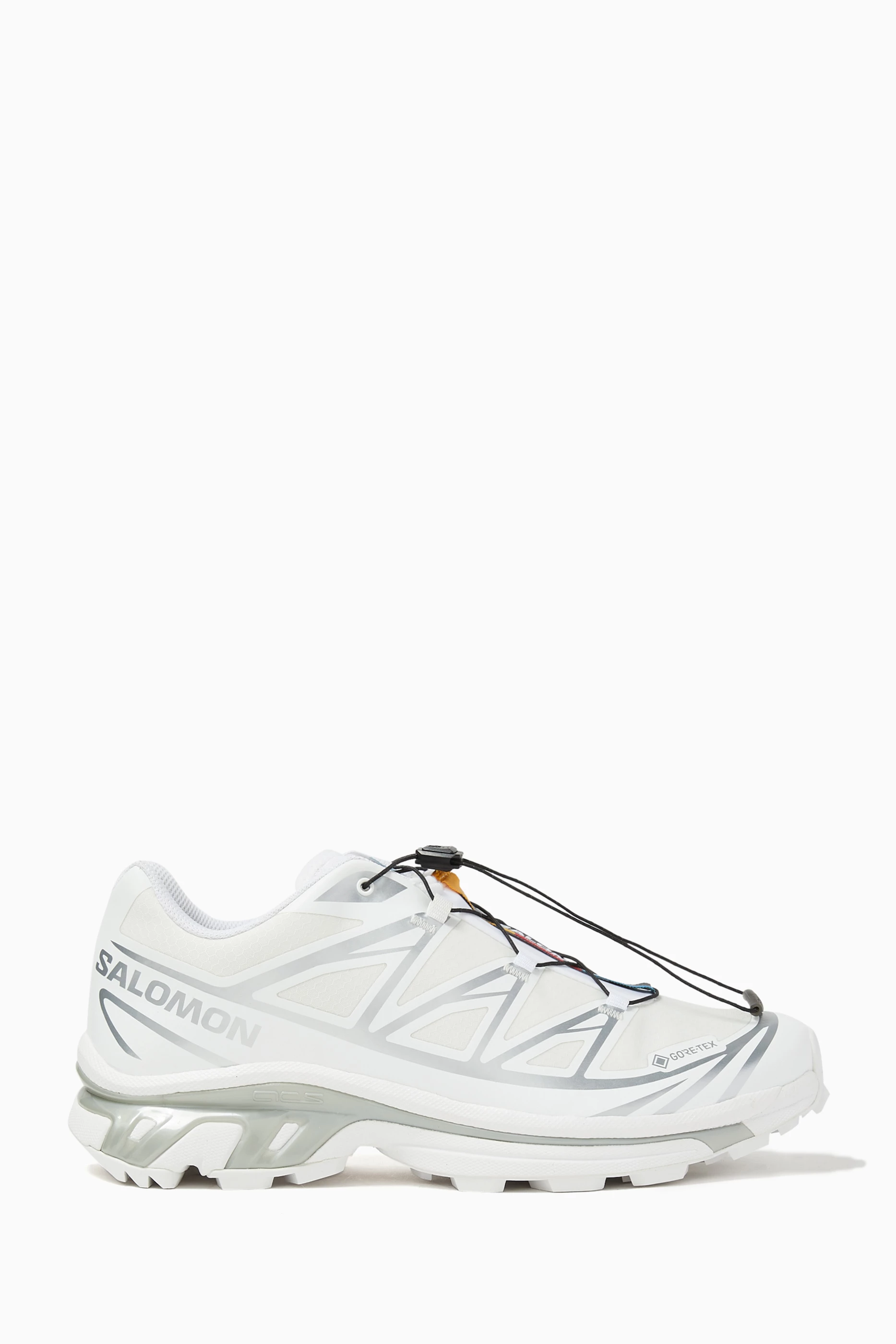 Buy Salomon White XT-6 Gore-Tex Sneakers in Mesh & Rubber for 