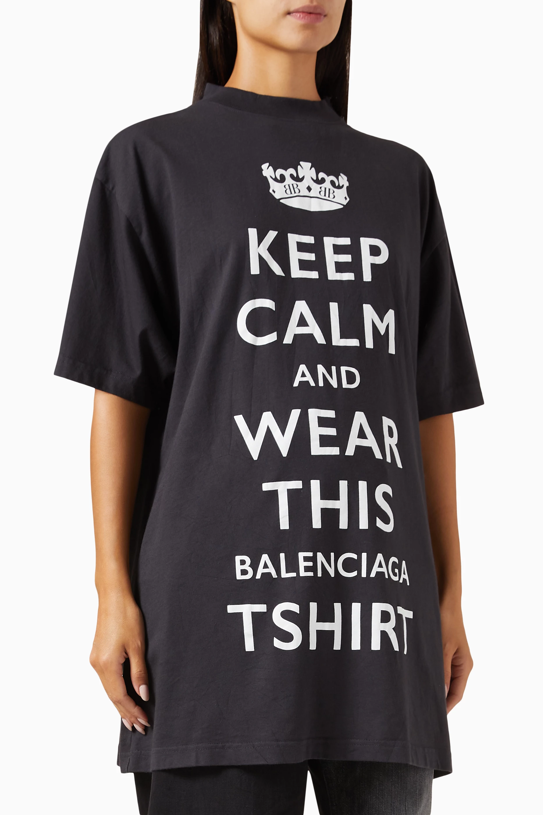 BALENCIAGA KEEP CALM Tシャツ Balenciaga 'keep Calm' T-shirt | italist