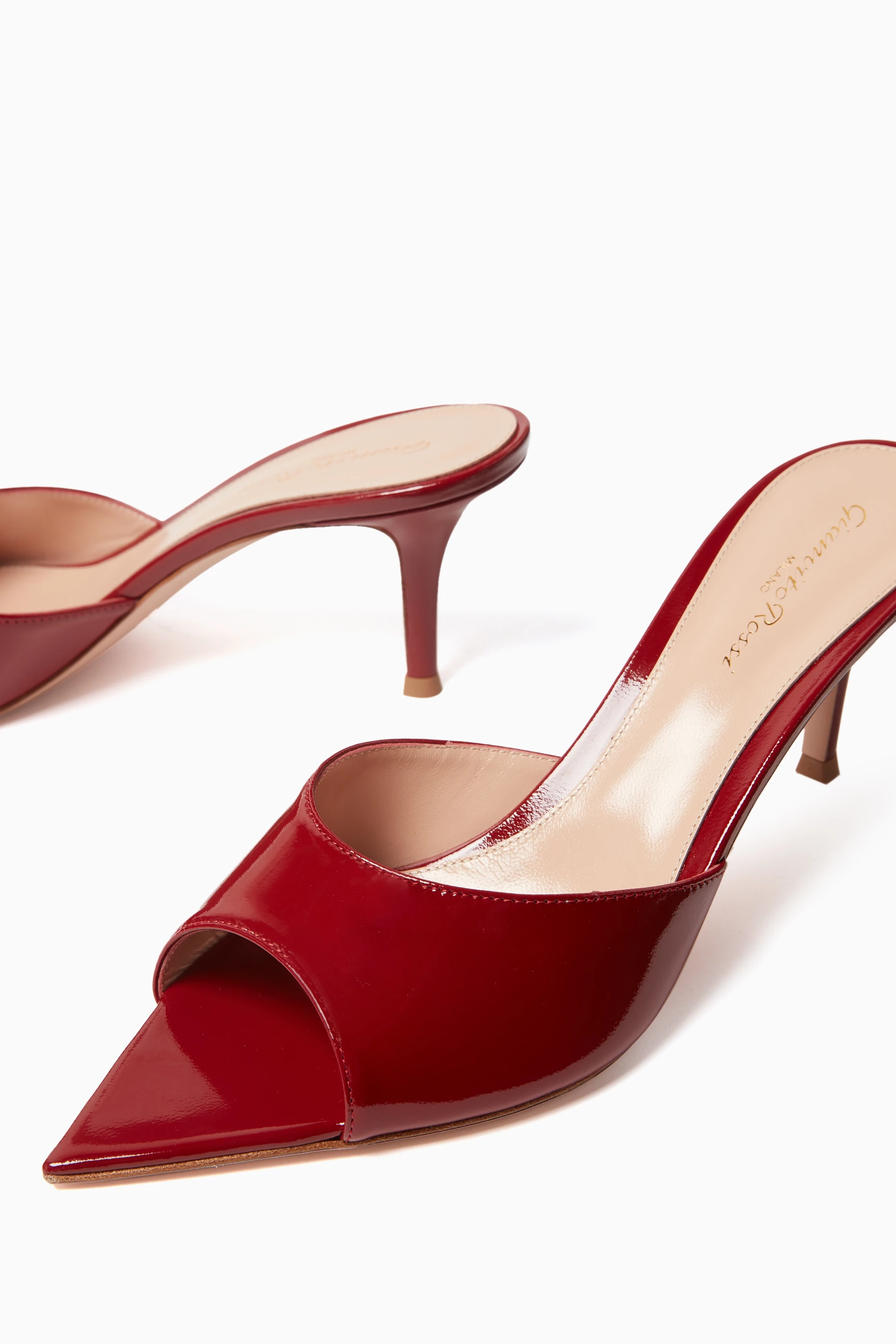 サンダル・ミュール GIANVITO ROSSI Women Sandals G60953NUI ROUG RED サンダル・ミュール GIANVITO ROSSI Women Sandals G60953NUI