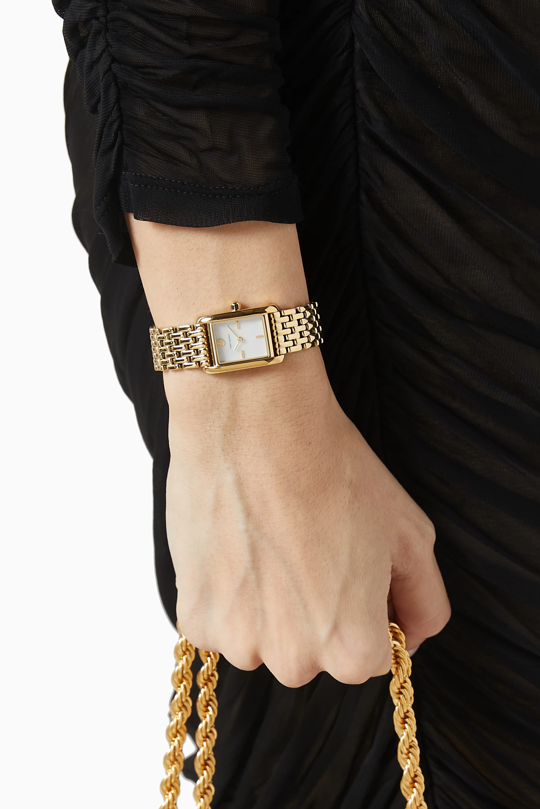 【Tory Burch】エレノア ウォッチ 19mm x 28mm Tory Burch The Mini Eleanor Bracelet Watch, 19mm x 28mm