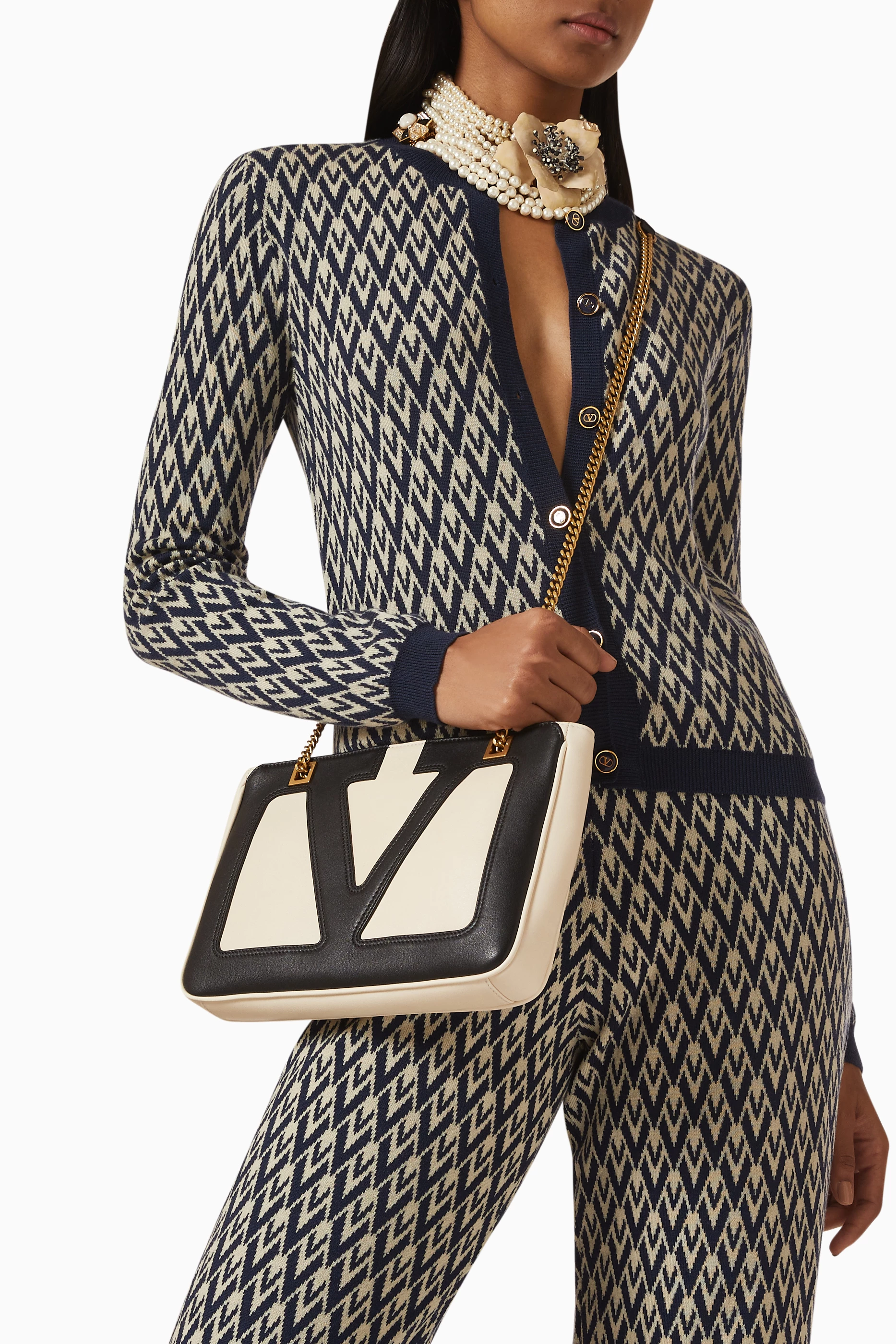 Buy Valentino Garavani Multicolour Small Viva Superstar