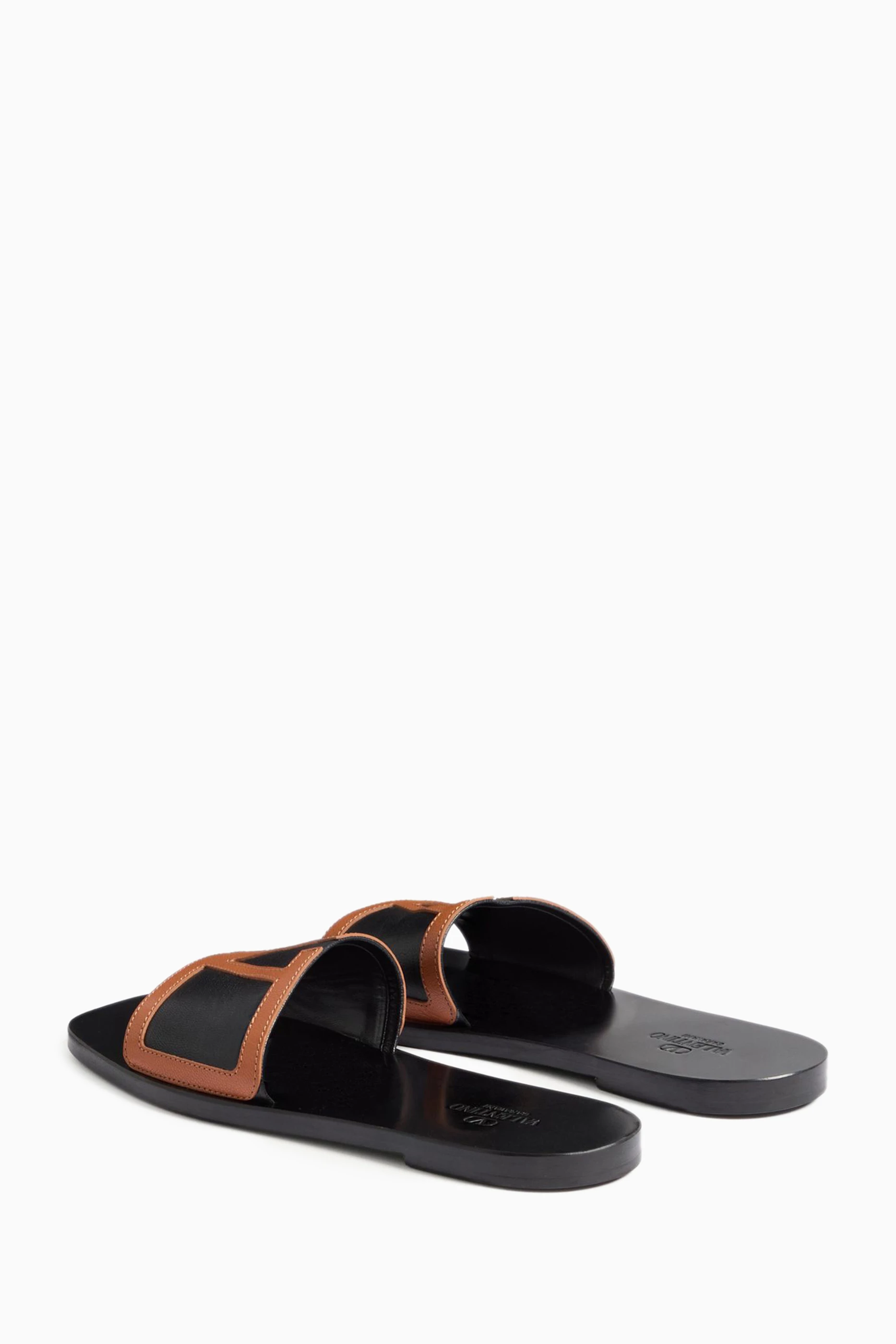 Buy Valentino Garavani Brown Viva Superstar Slide Sandals in