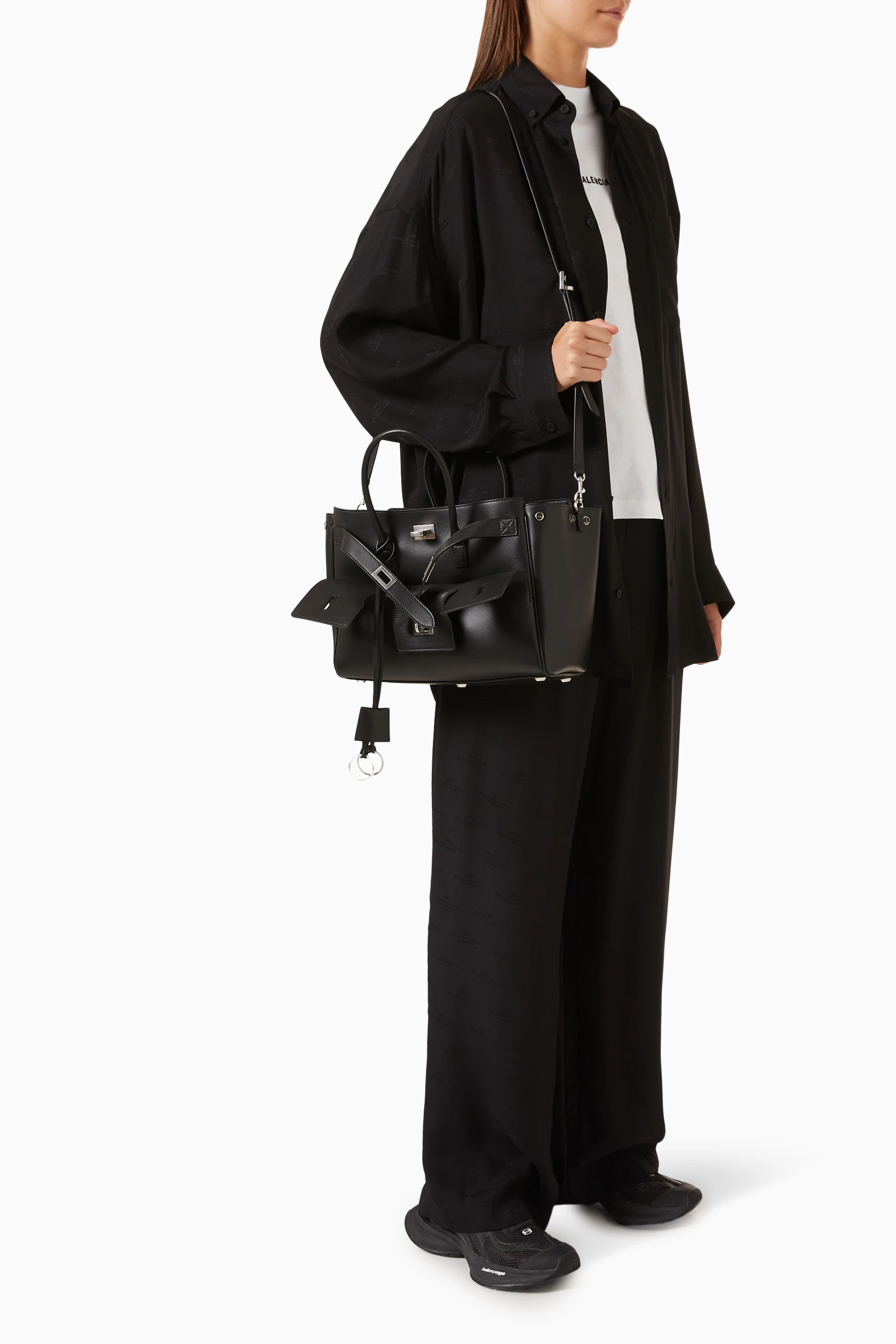 Balenciaga Small Black Crossbody Bag Bel Air