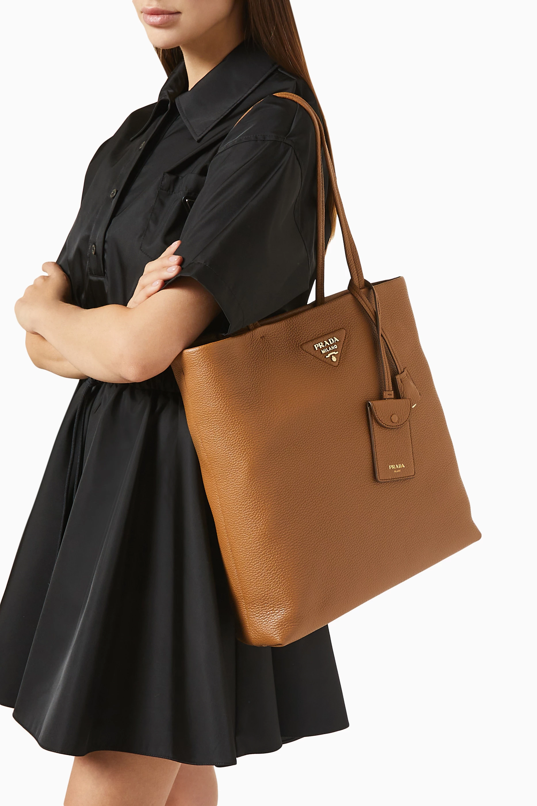 PRADA Woman Tote bags Brown 1BG5522HGX F098L