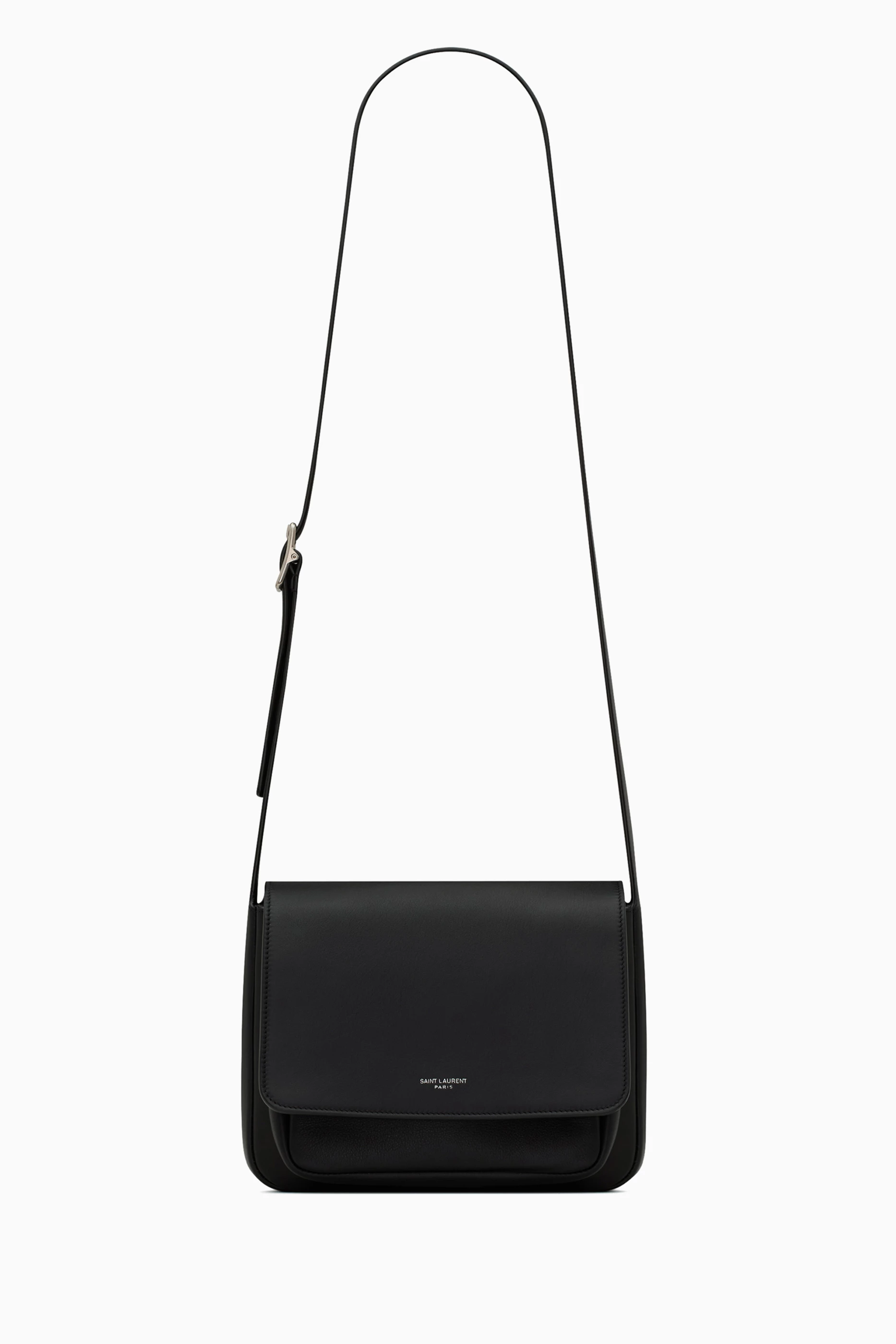 【関税&送料込】Saint Laurent Small Shoulder Bag In Smooth L Buy SAINT LAURENT Black Small Messenger Bag in Smooth