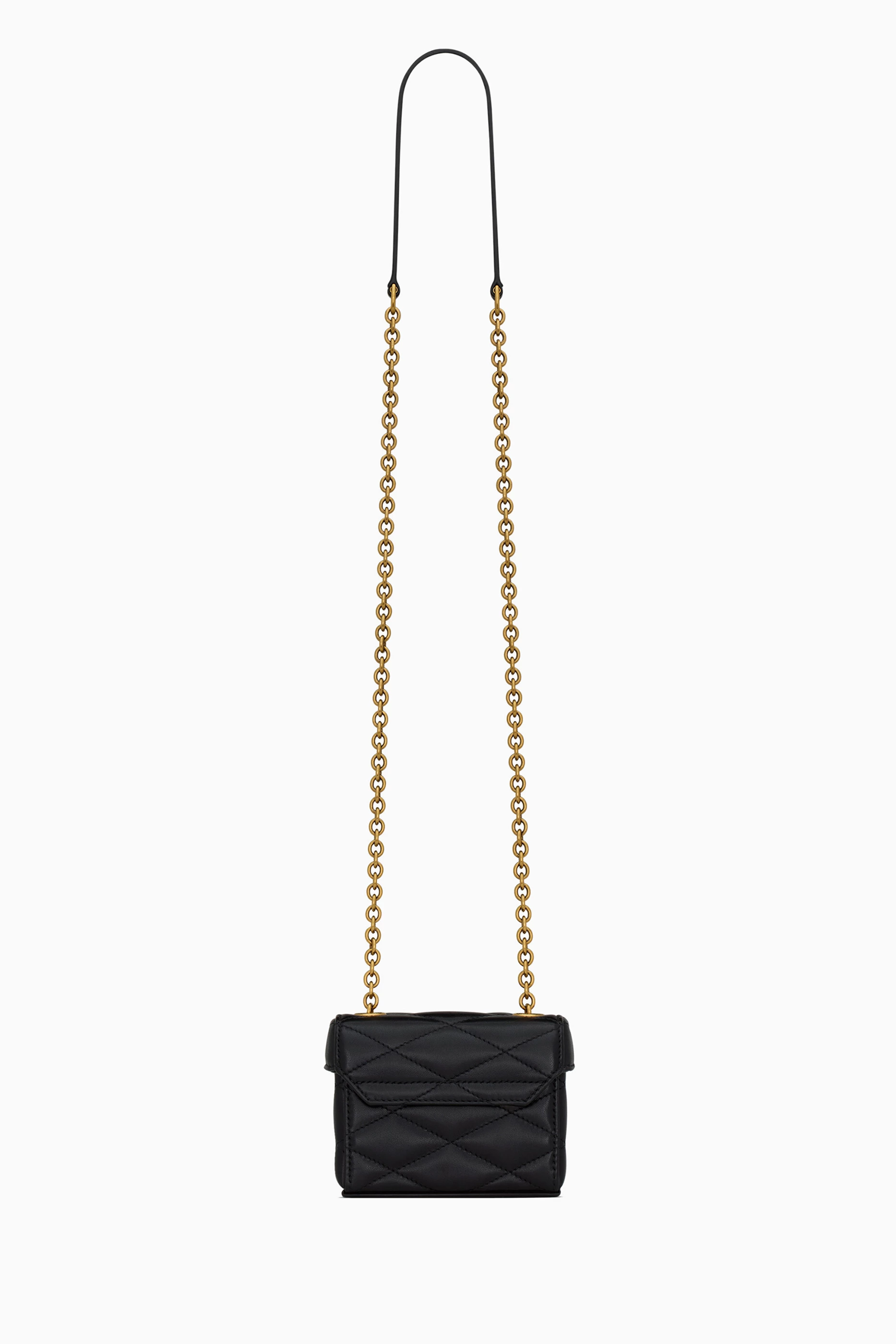 ショルダーバッグ・ポシェット Saint Laurent Mini Borsa June In Raso The June Micro Box From YSL Gets A Satin Makeover