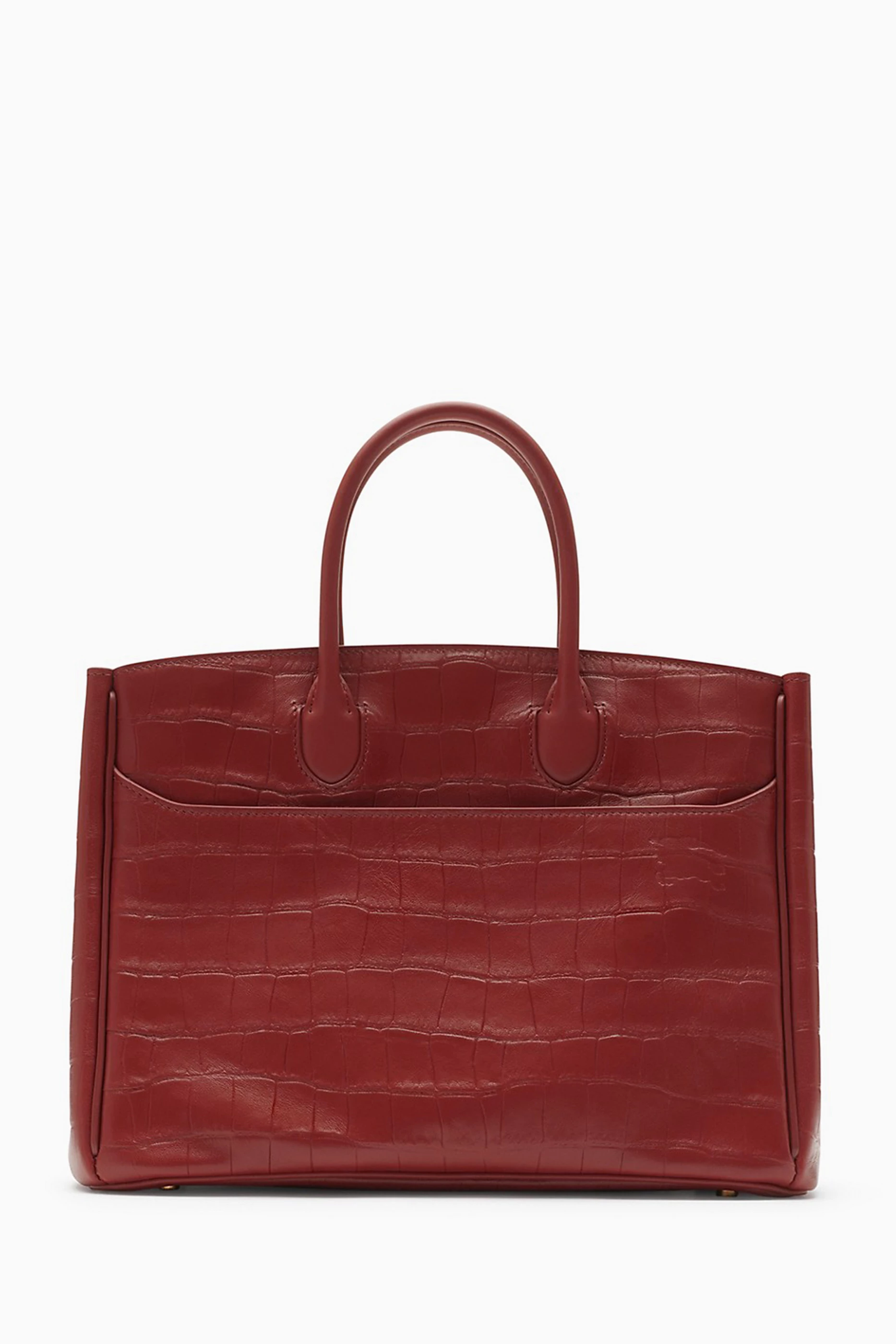 【送料&関税込】Burberry Small Rocking Horse Embossed Should Small Rocking Horse Tote​ in Black - Women | Burberry® Official