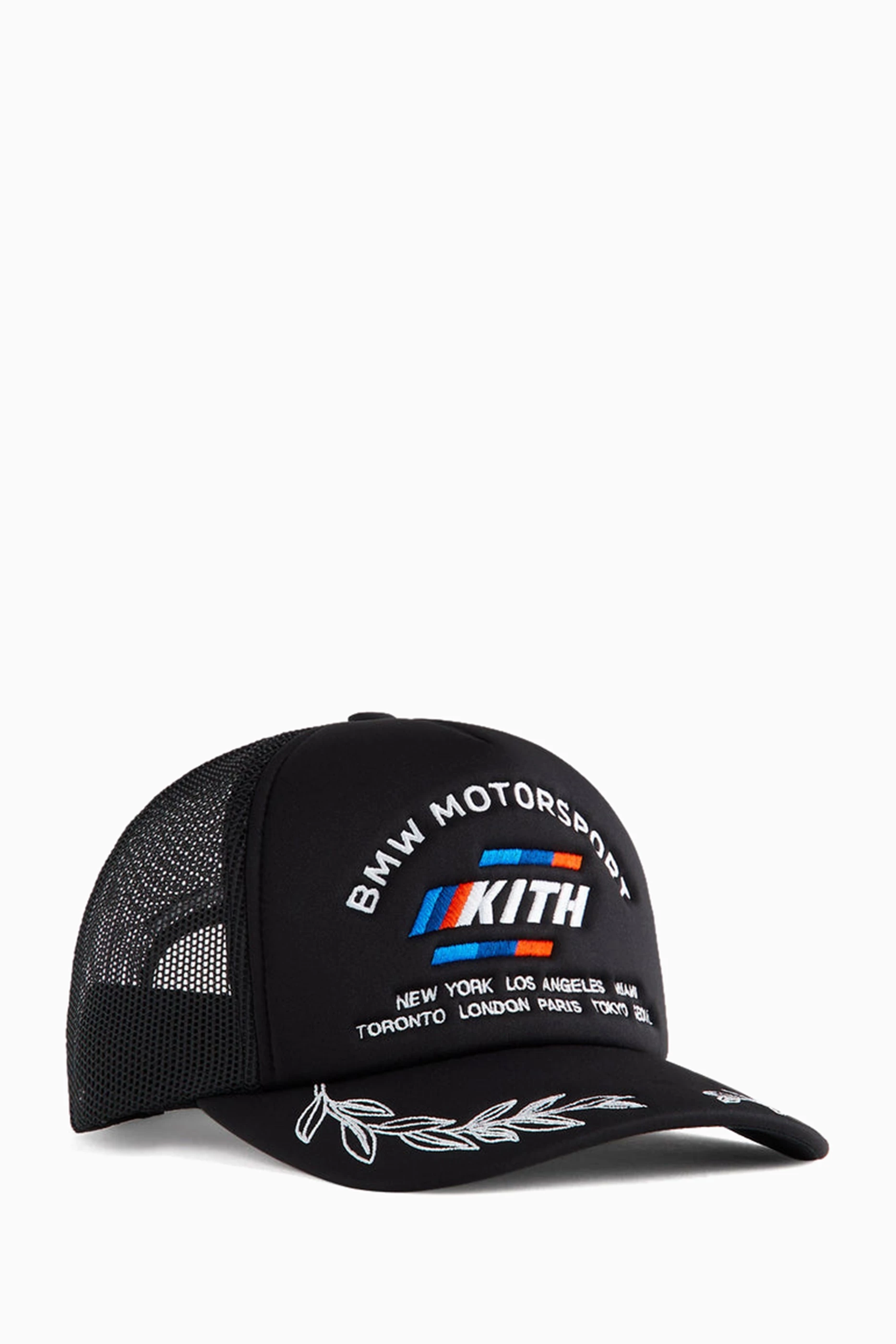 Buy Kith Black x BMW M Nolan Trucker Hat for Men Online | Ounass