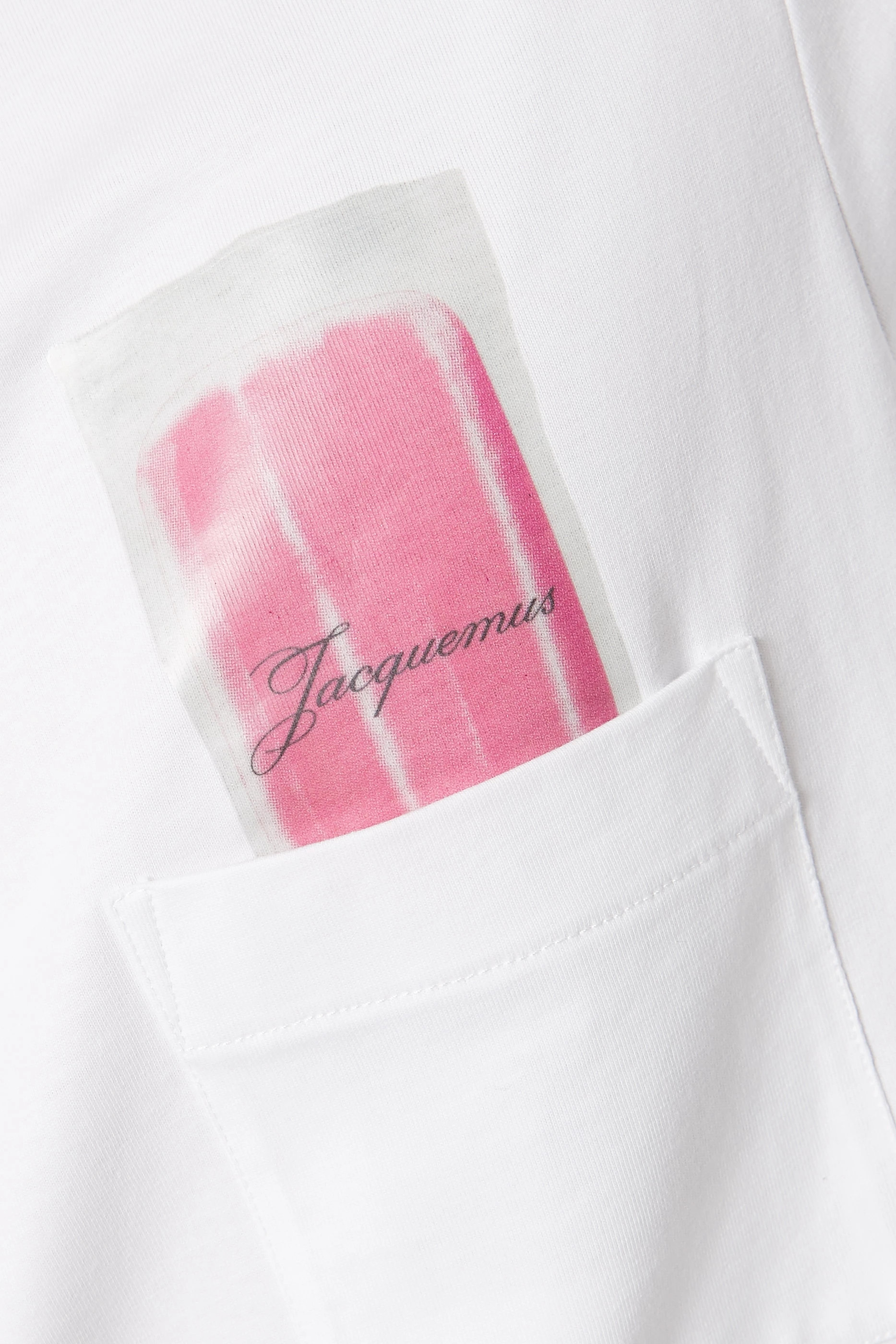 Tシャツ・カットソー JACQUEMUS Le T-shirt Esquimau White Jacquemus - WHITE ESQUIMAU T-SHIRT – LE LABO STORE