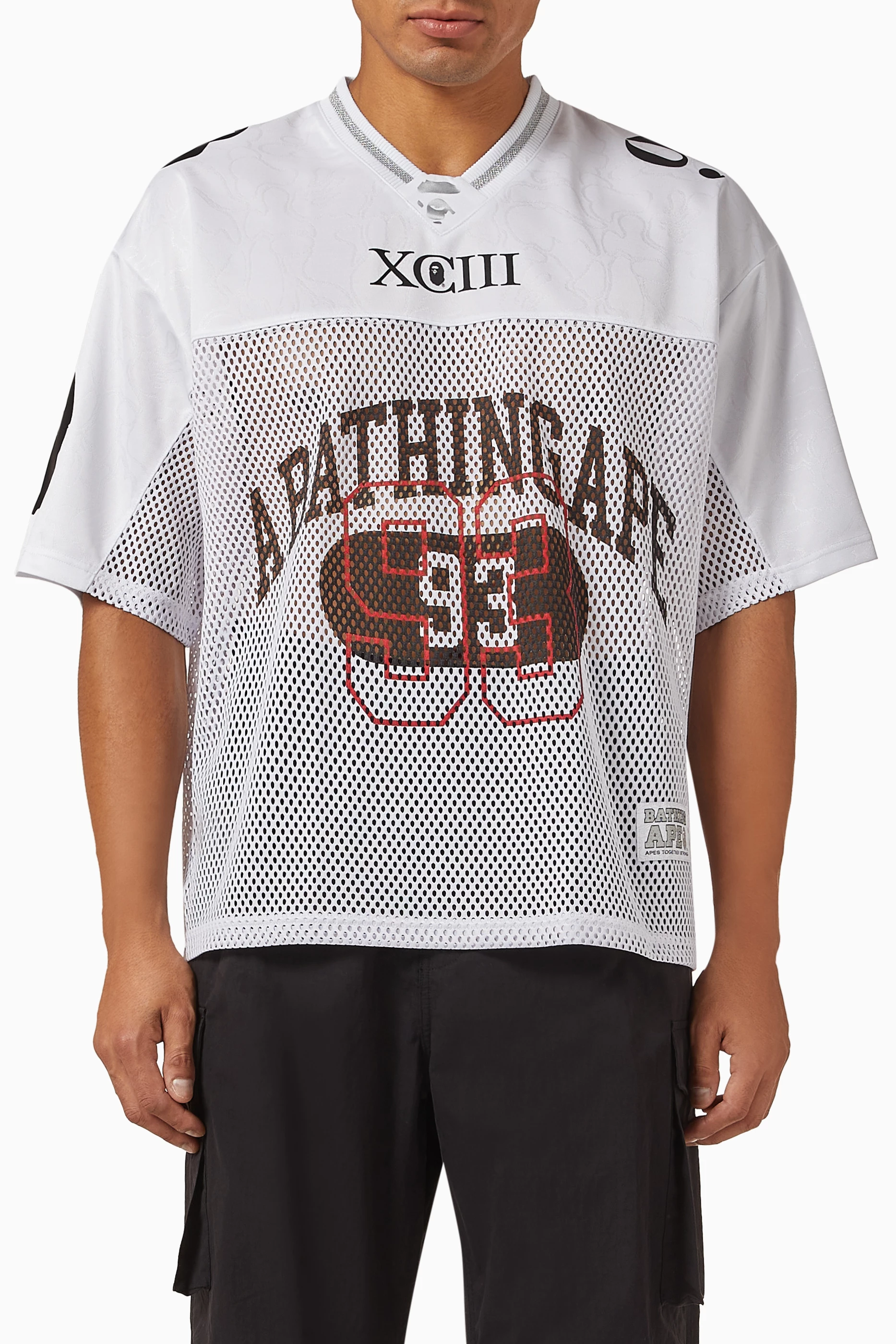 BUDSPOOL CLASSIC LOGO MESH FOOTBALL TEE Youth Dazzle Mesh