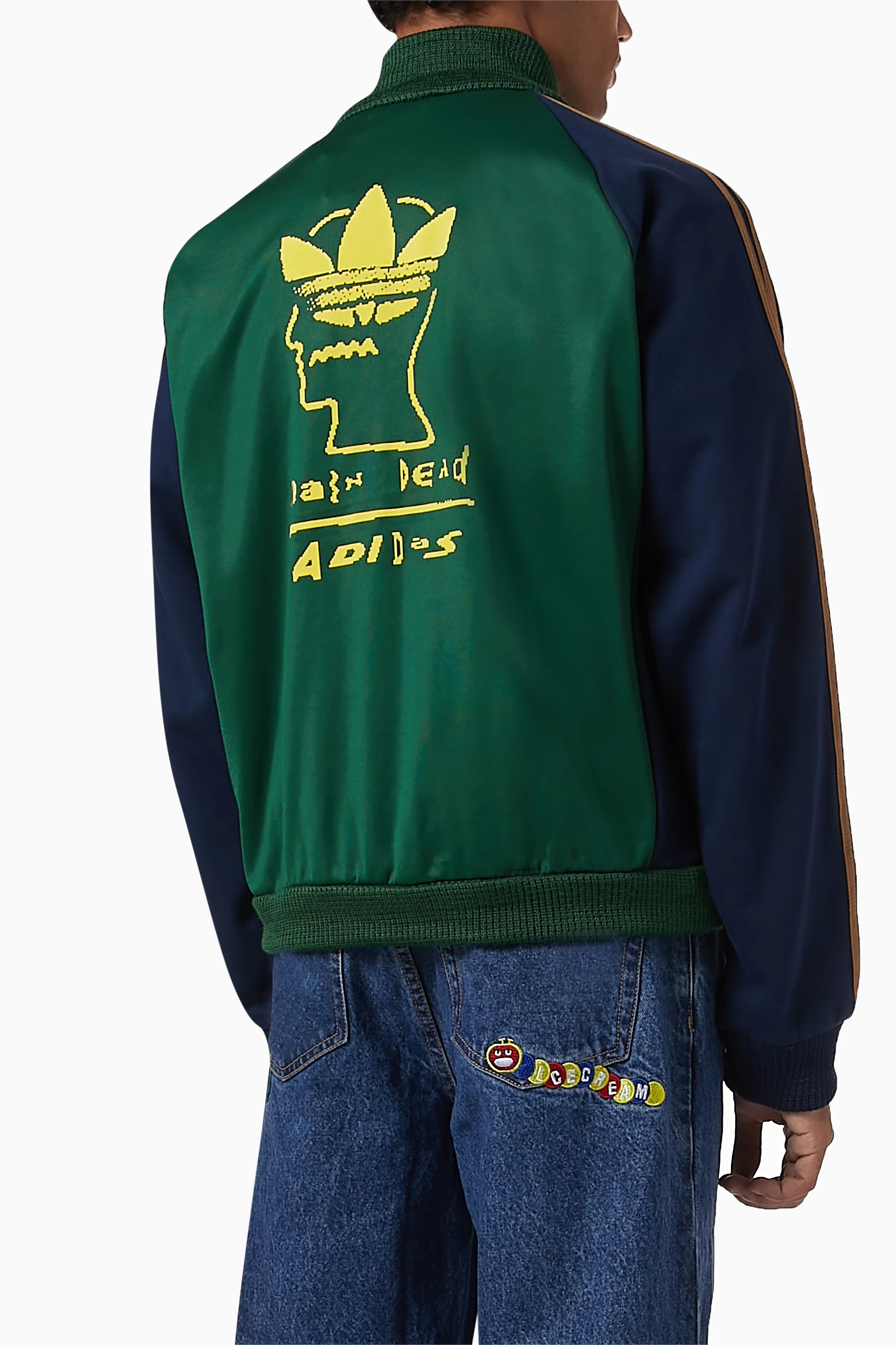 Buy adidas Multicolour x Brain Dead Track Jacket in Cotton