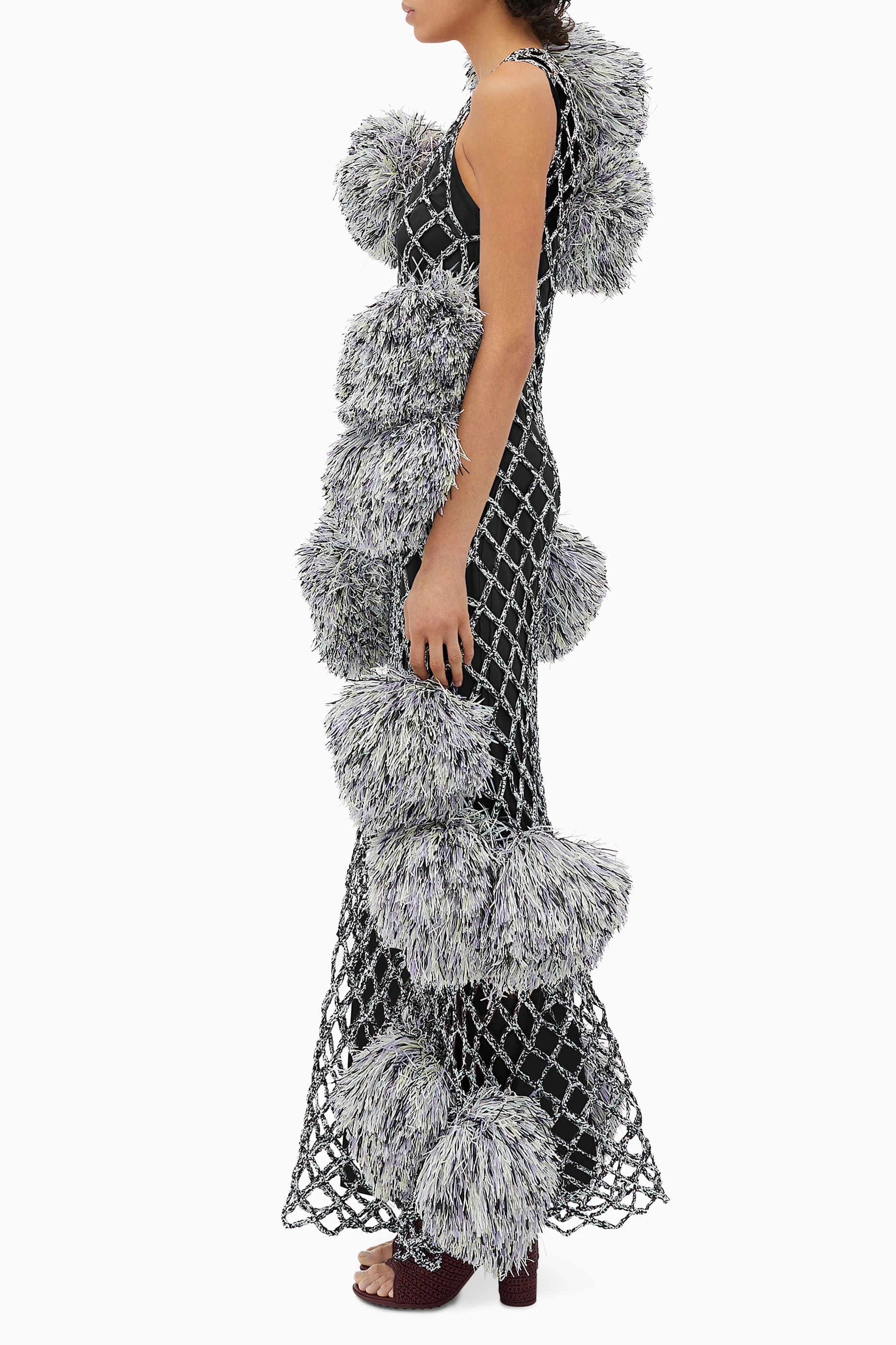 ワンピース Bottega Veneta Crochet White Dress BOTTEGA VENETA - Crochet white dress | Leam Roma - Luxury