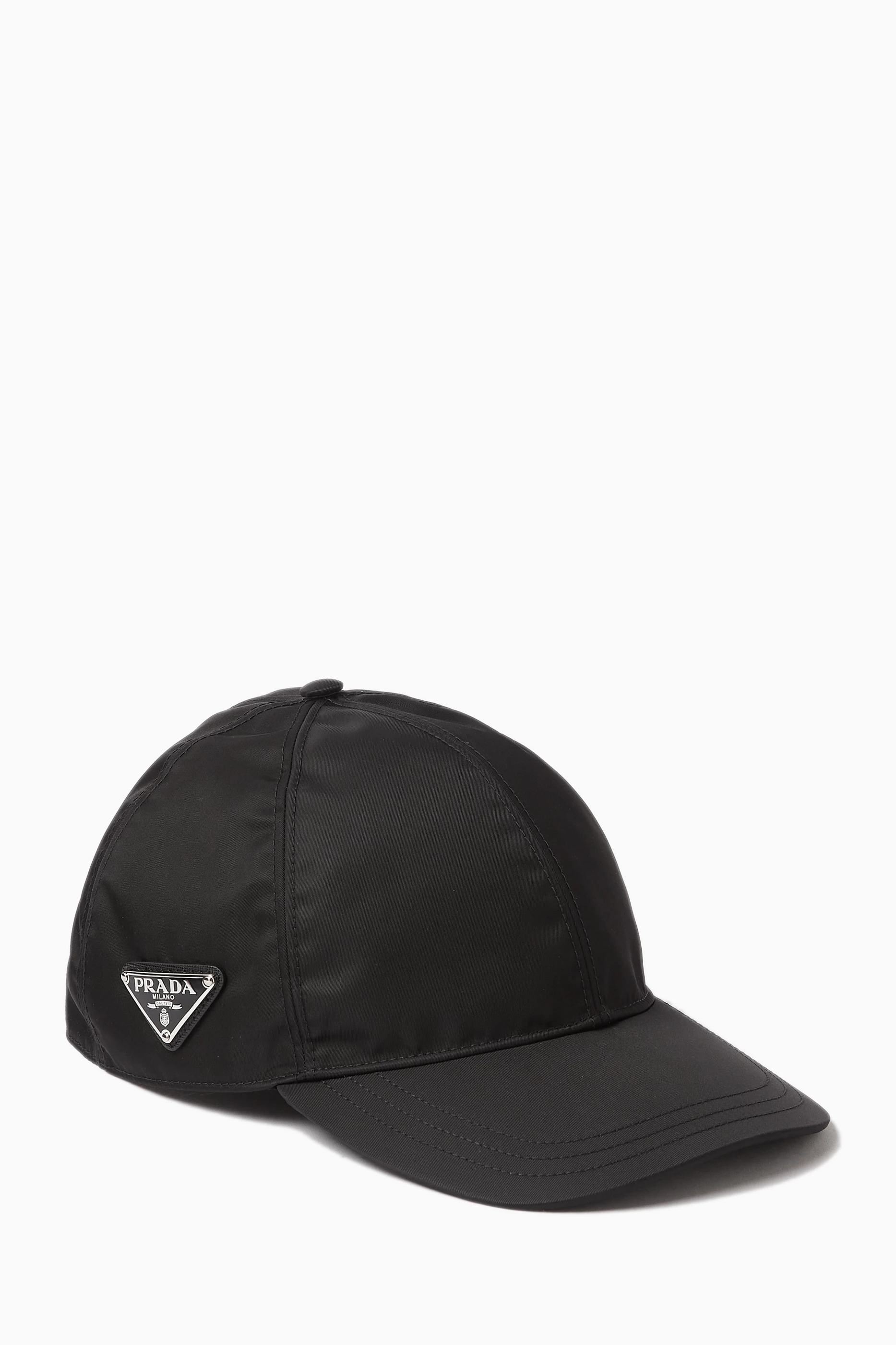 ☆送料関税込☆PRADA RE-NYLON Triangle Logo Ball Cap☆超人気 ☆送料・関税込☆PRADA☆TRIANGLE LOGO RE-NYLON BALL CAP☆