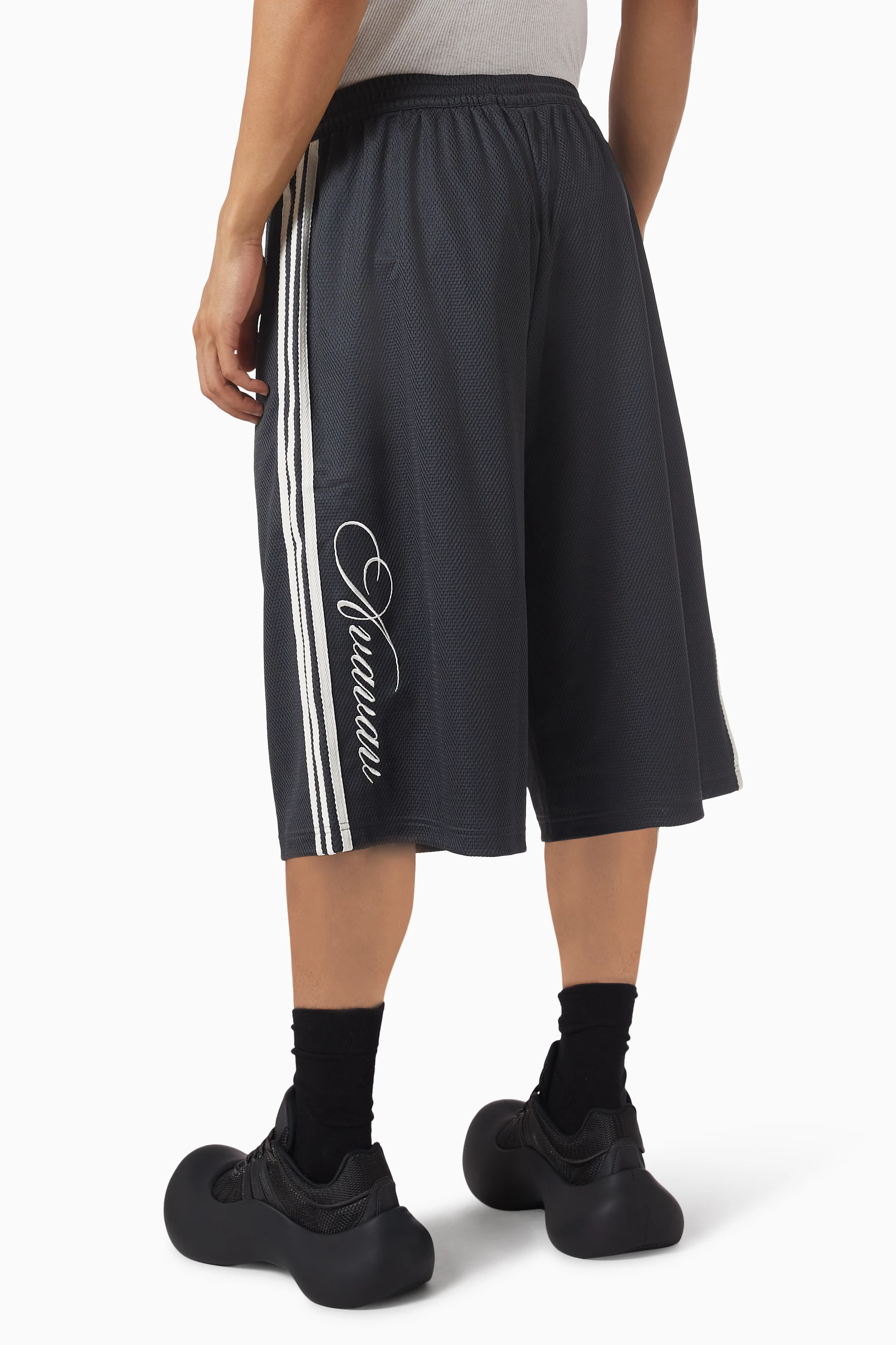 Buy adidas Grey x Avavav Oversized Basketball Shorts for Men