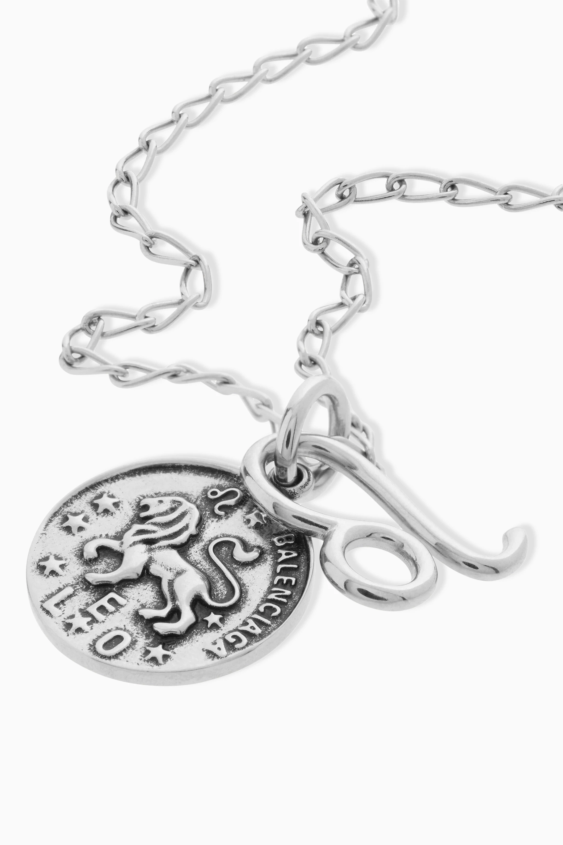Pisces Necklace Balenciaga Star Sign Necklace Buy Balenciaga Grey