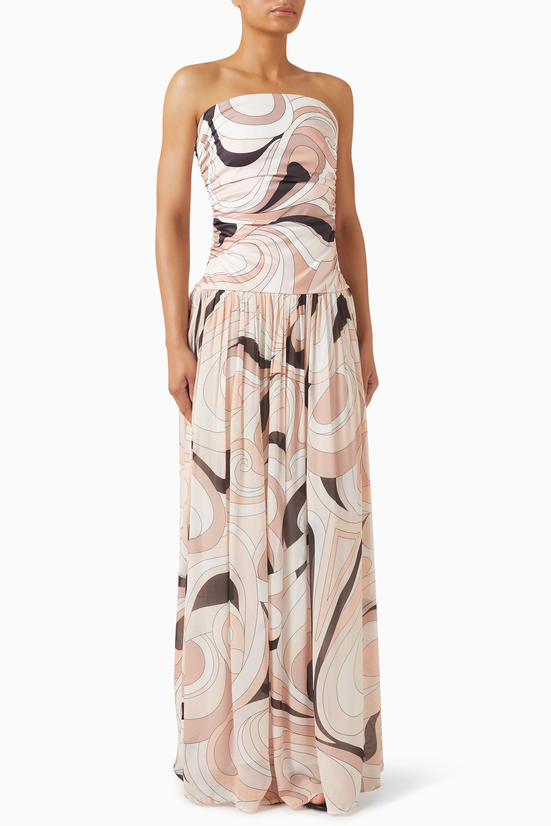 Boho Beach Chiffon Dress Coast Rockafella Print Maxi Dress Retrofete Nicole  Dress In Earl Rose Zebra