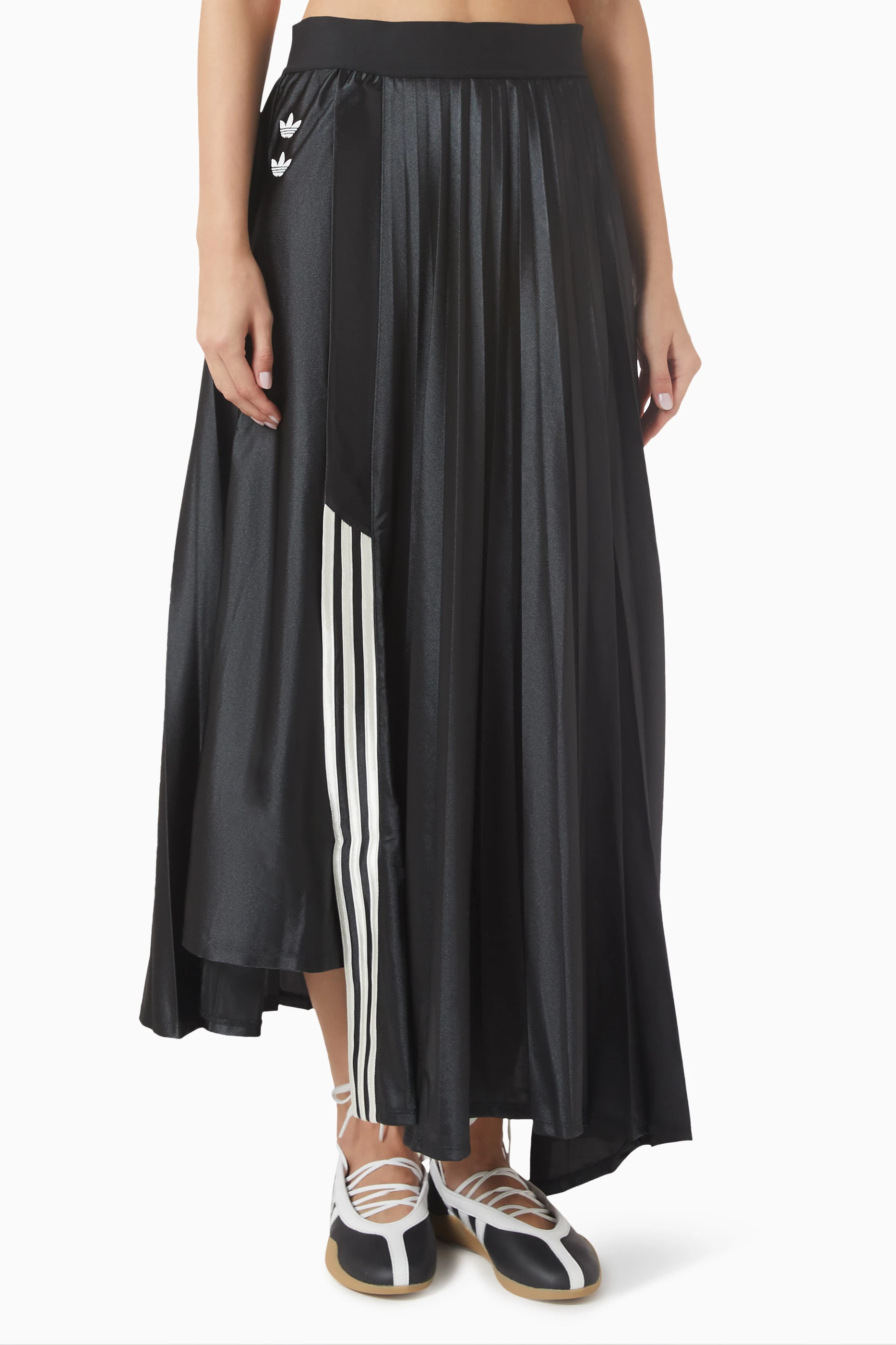 Buy adidas Black x Willy Chavarria Pleated Skirt for Women Online