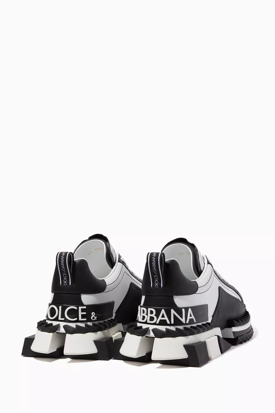 Shop Dolce & Gabbana Black Black Super King Sneakers for MEN | Ounass Kuwait