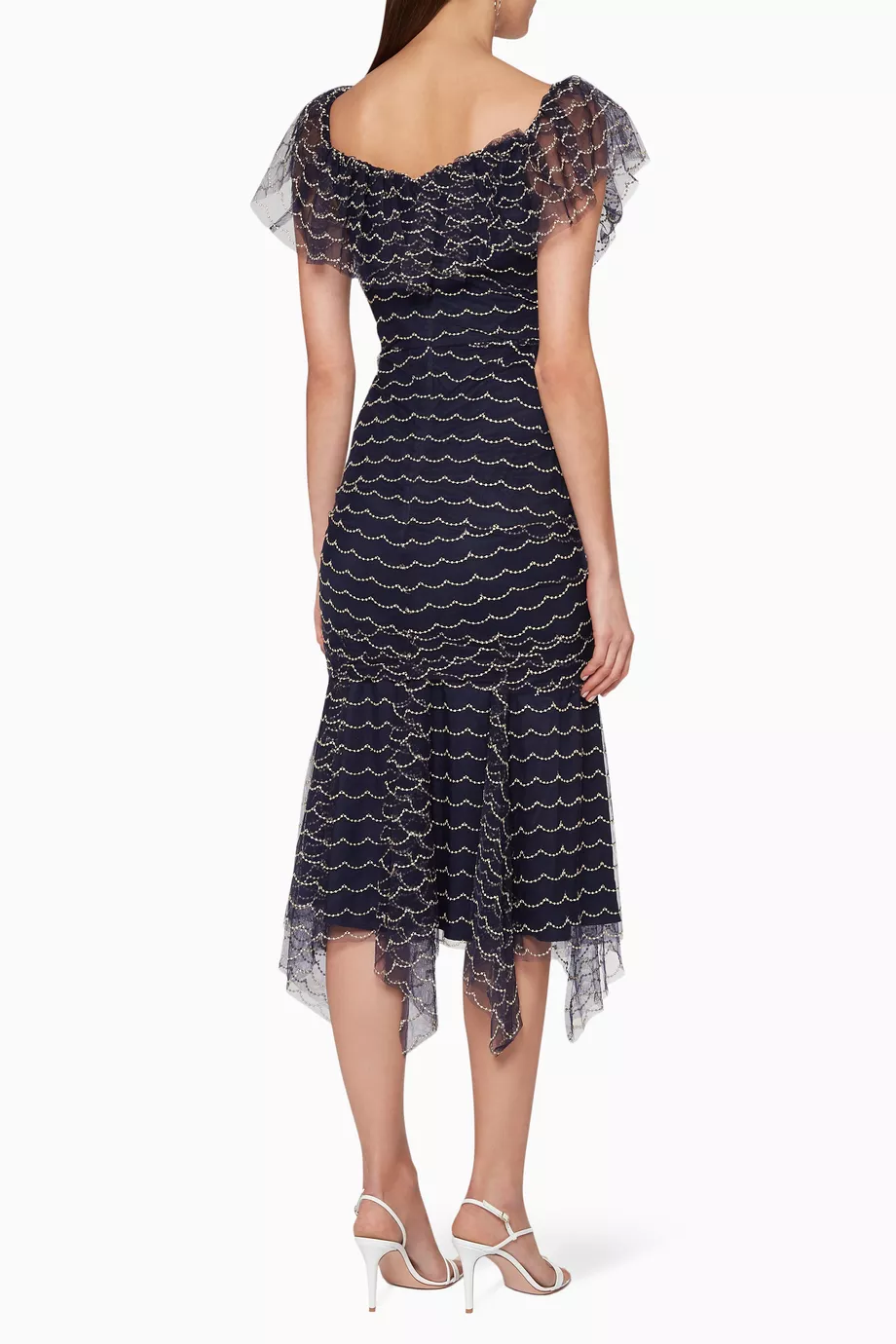 Buy Alice McCall Blue Venus Valentine Off Shoulder Midi Dress for