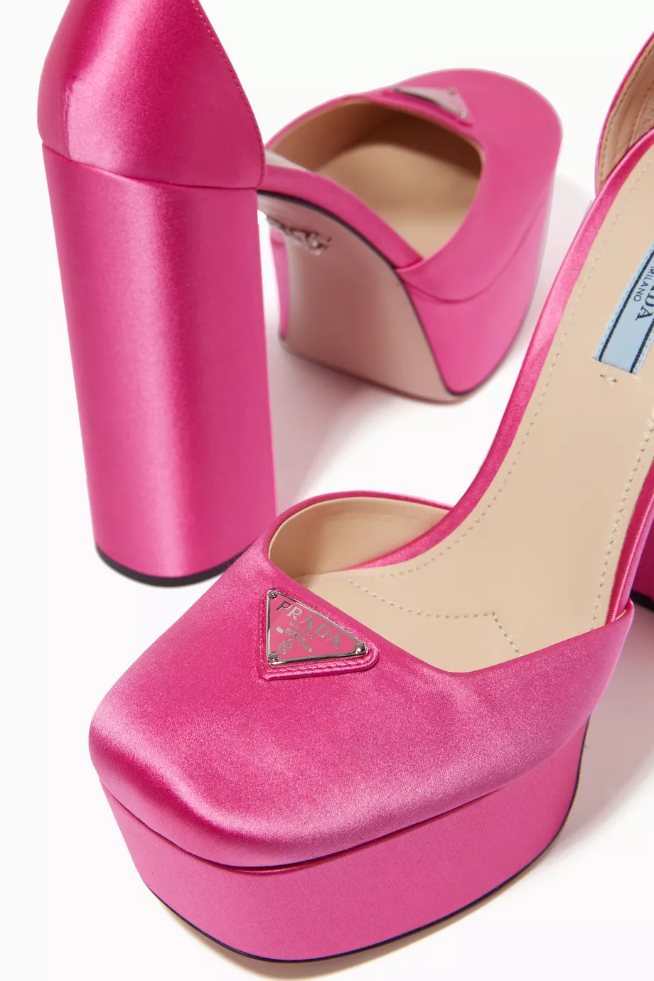 Prada new arrivals pink pumps