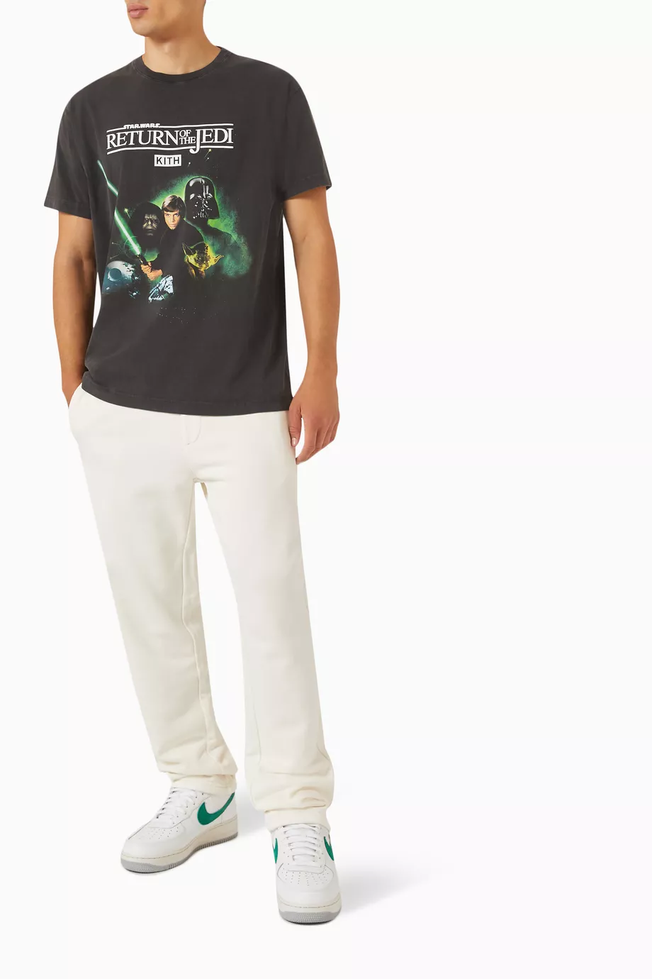 Buy Kith Black x Star Wars™ Luke Poster Vintage T shirt in Cotton